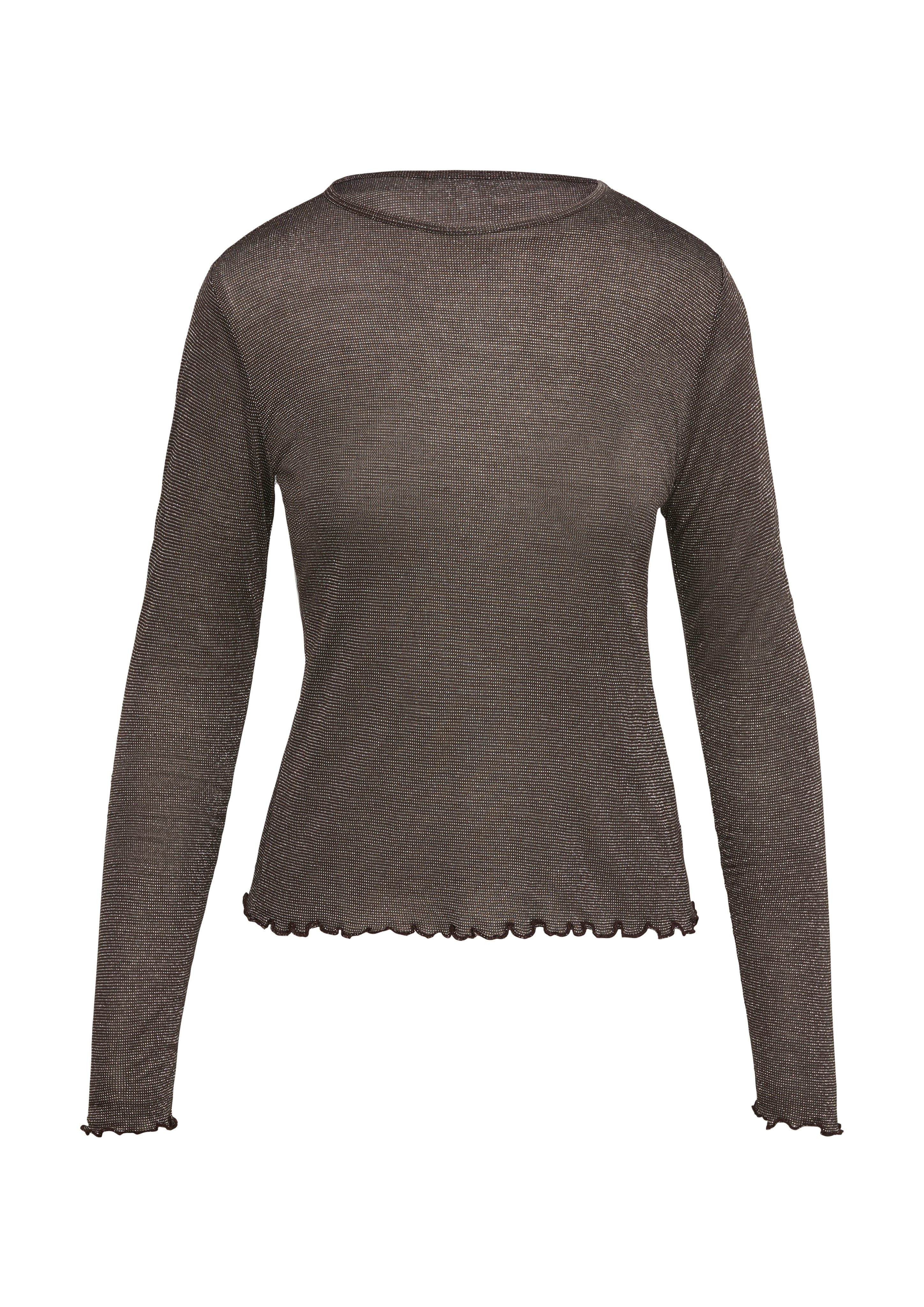 Q S designed by Longsleeve met gemetalliseerde vezels