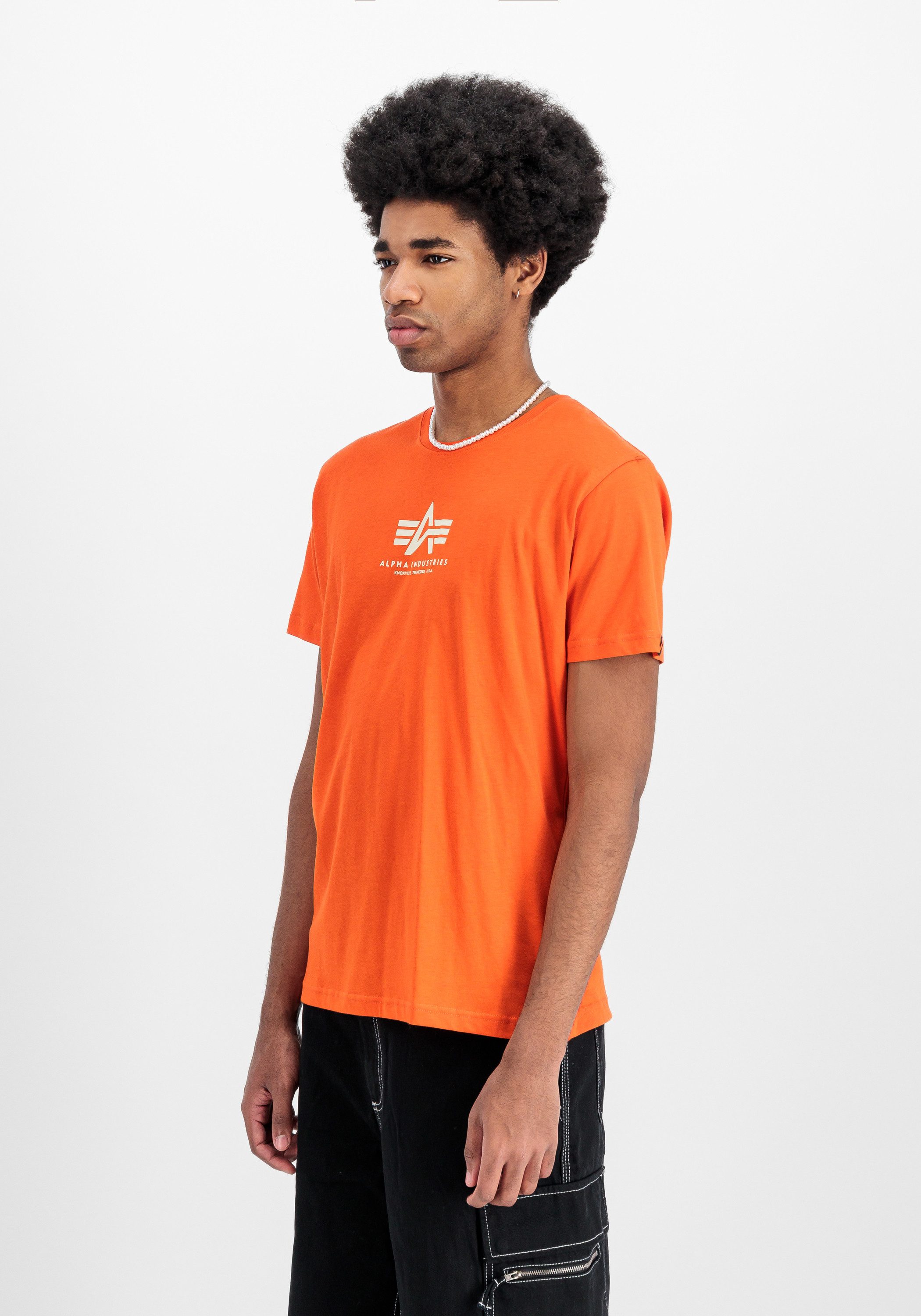Alpha Industries T-shirt Alpha Industries Men - T-Shirts Basic T Mid Logo