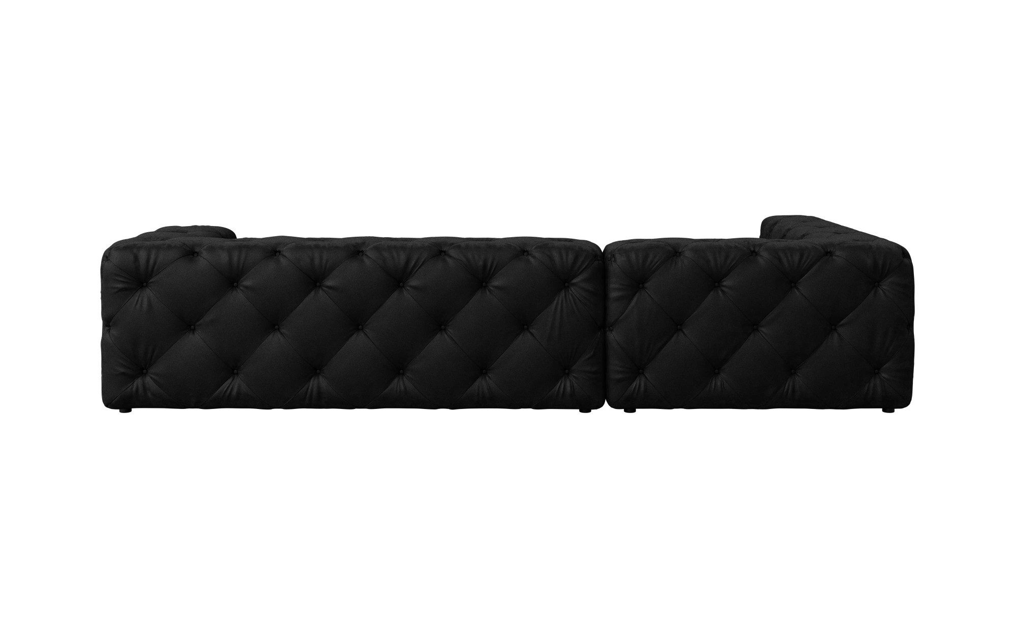 Places of Style Hoekbank FOLLINA L-vorm, met klassieke Chesterfield-knoopstiksels