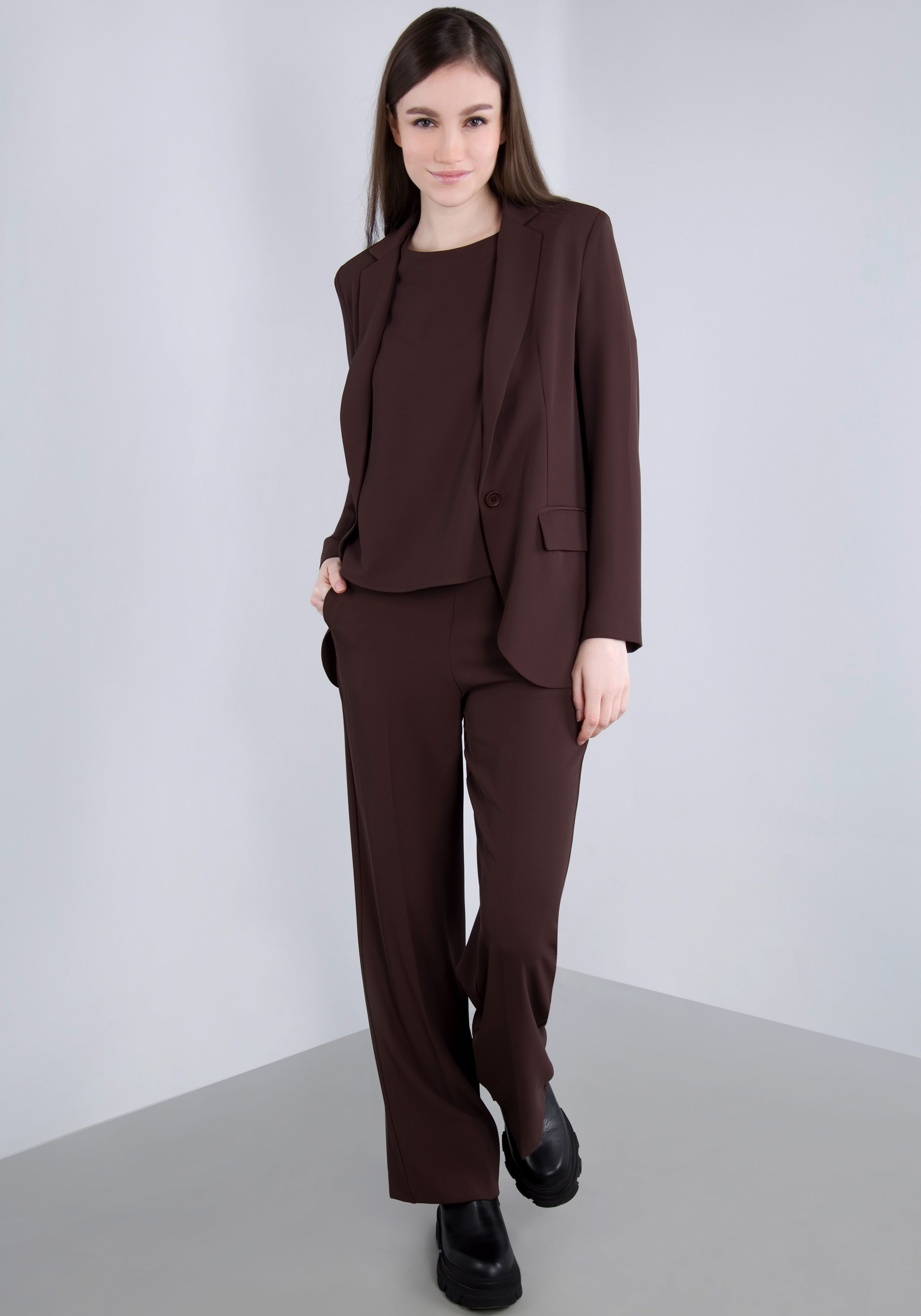 IMPERIAL Korte blazer met stretch