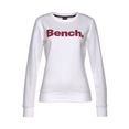bench. sweater raina met contrast-logopatch wit