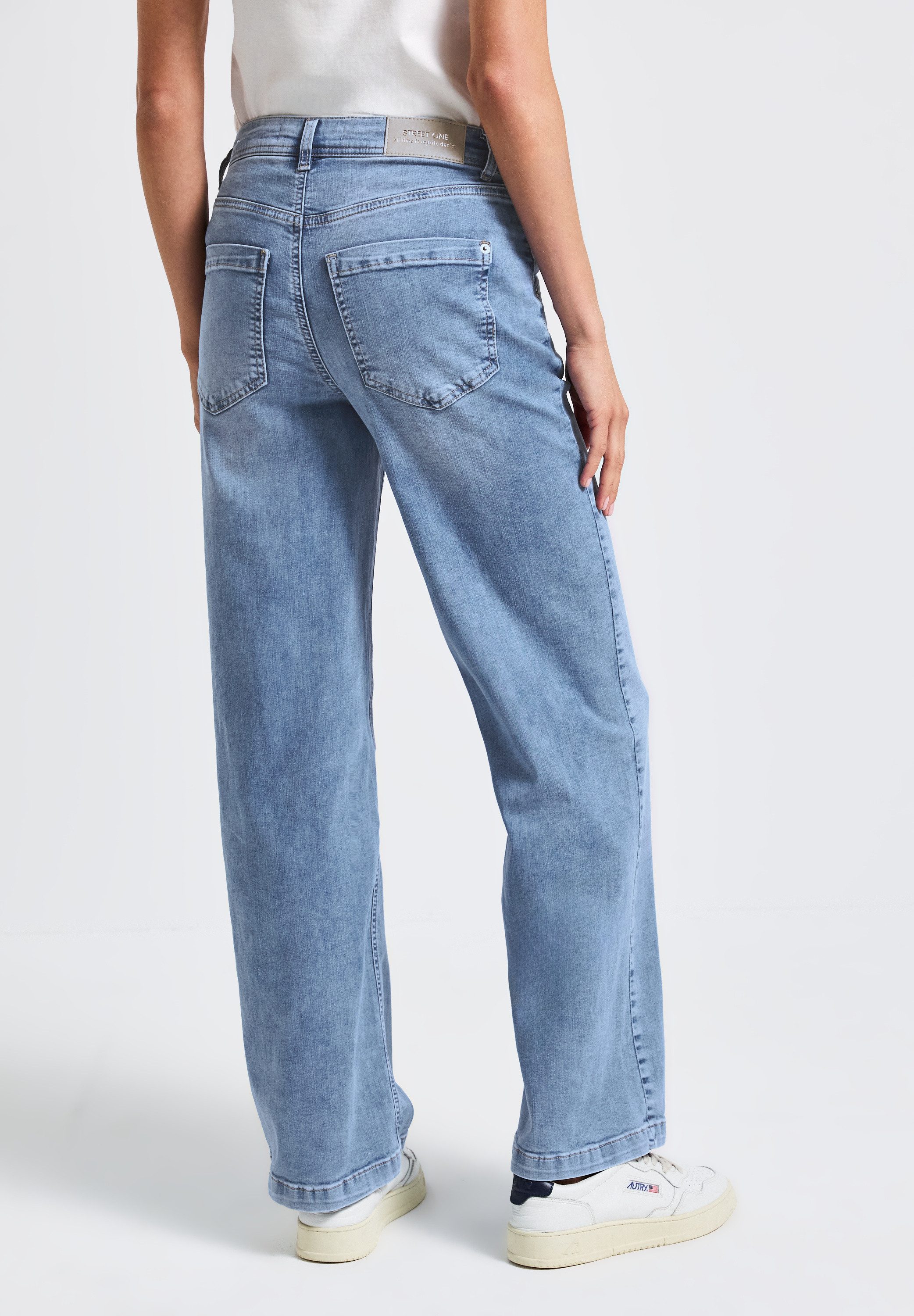 STREET ONE Wijde jeans
