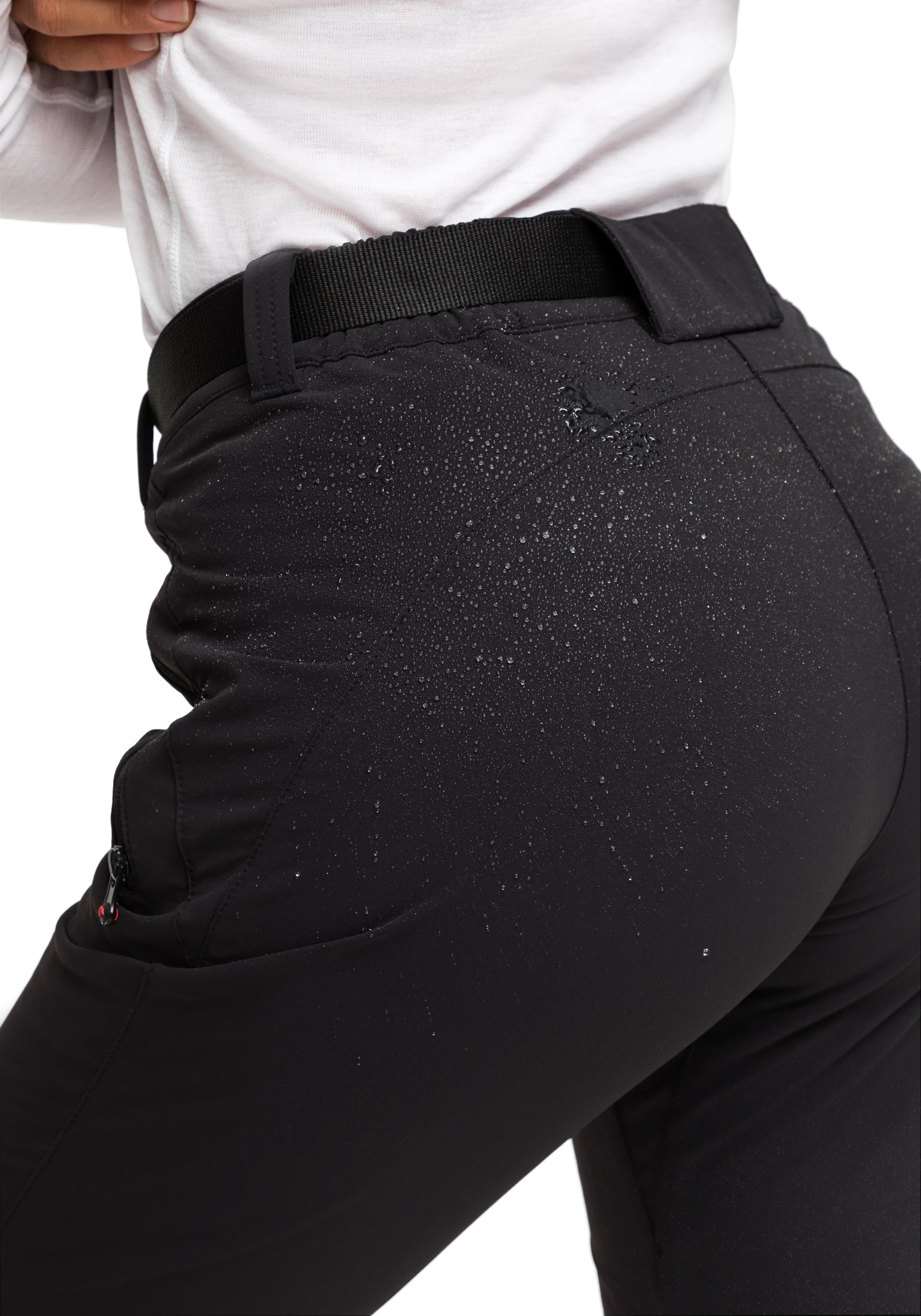 Maier Sports Functionele broek LANA Dames outdoorbroek, broek met 3 ruime zakken, wandelbroek