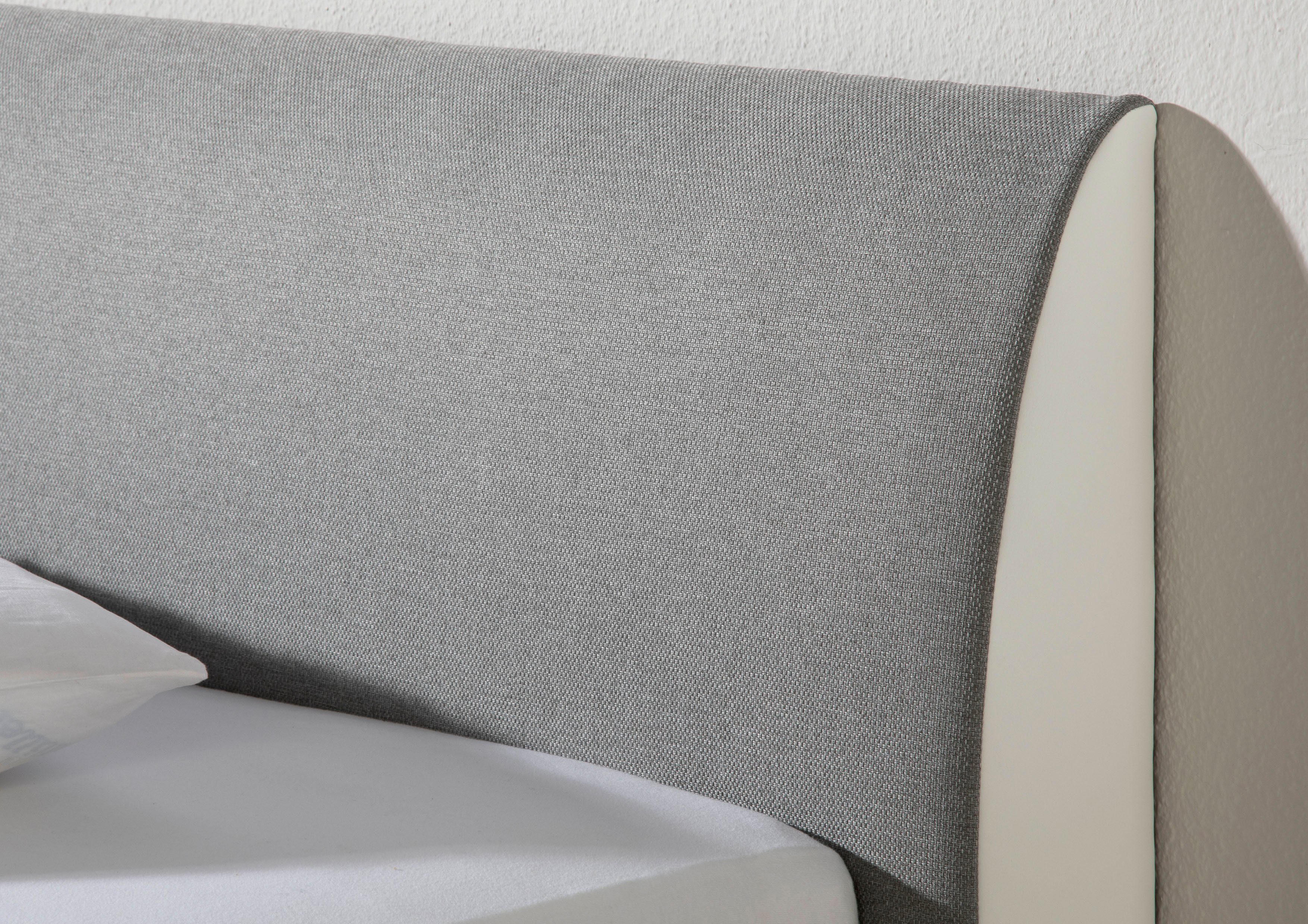 Maintal Gestoffeerd bed Makana met bedlade, ook beschikbaar in h4