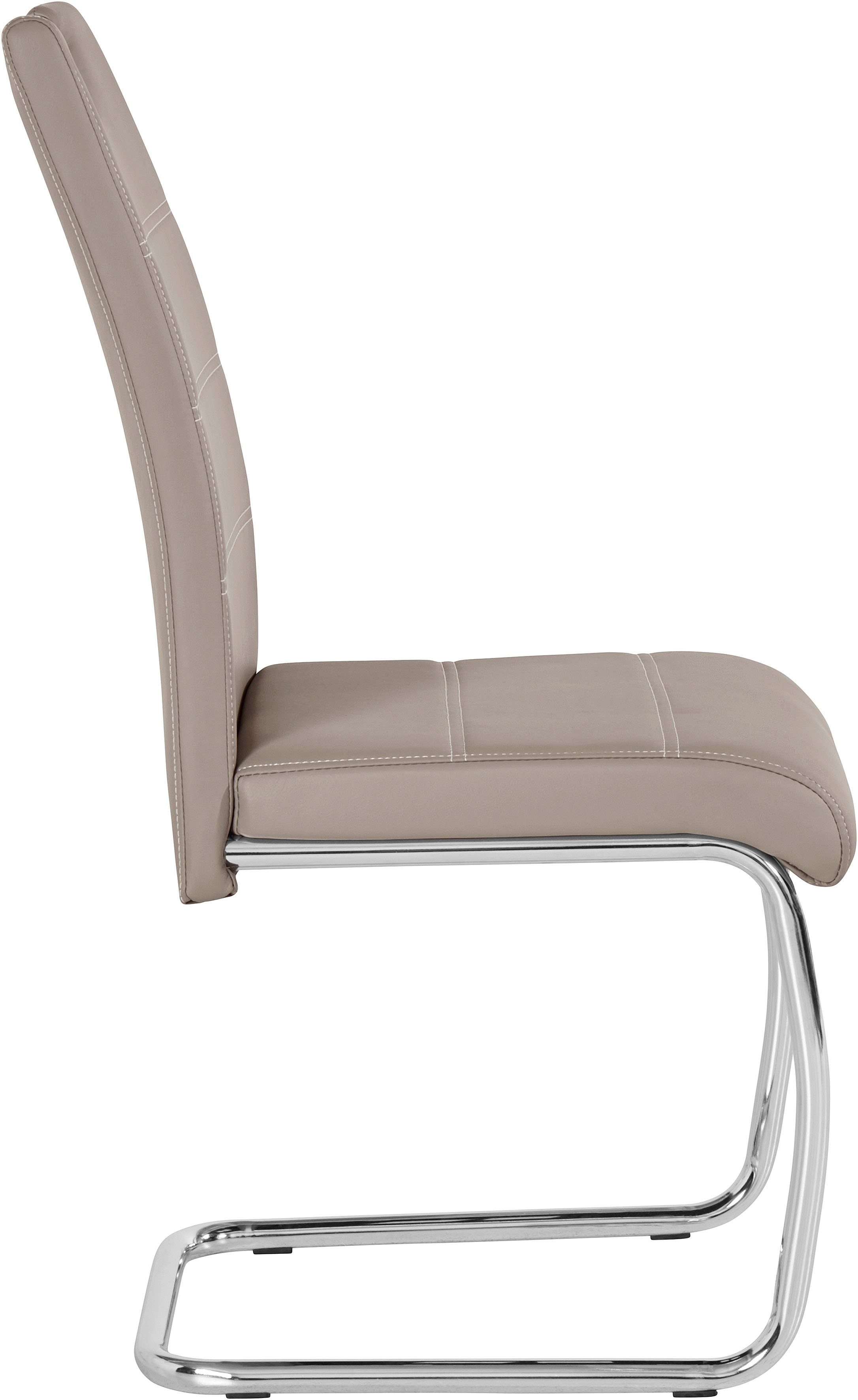 HELA Vrijdragende stoel Flora, eetkamerstoelen 1, 2 of 4 stuks, vrijdragende stoel