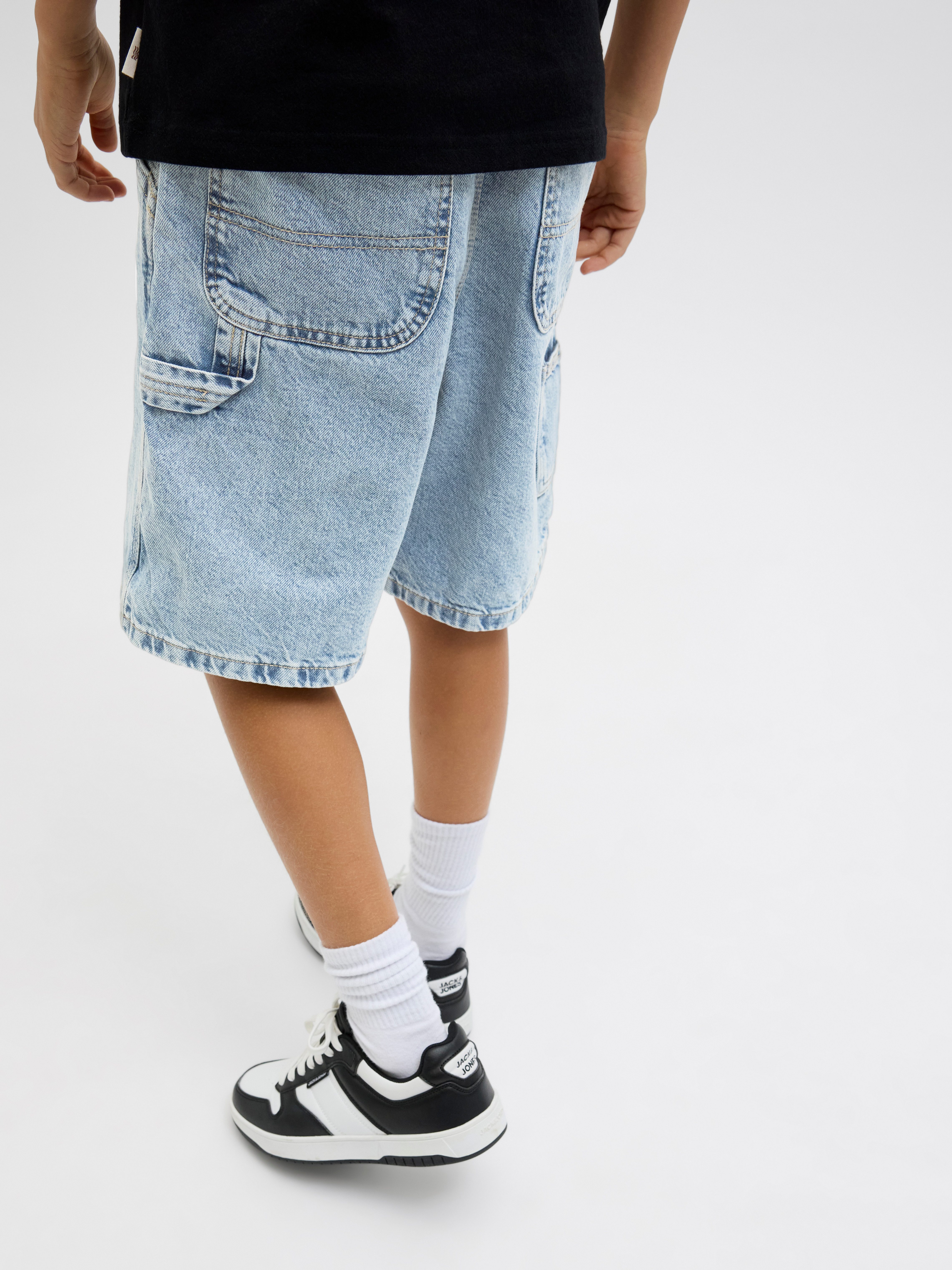 Jack & Jones Junior 3/4 broek JJITONY JJCARPENTER SHORTS SQ 234 SN JNR