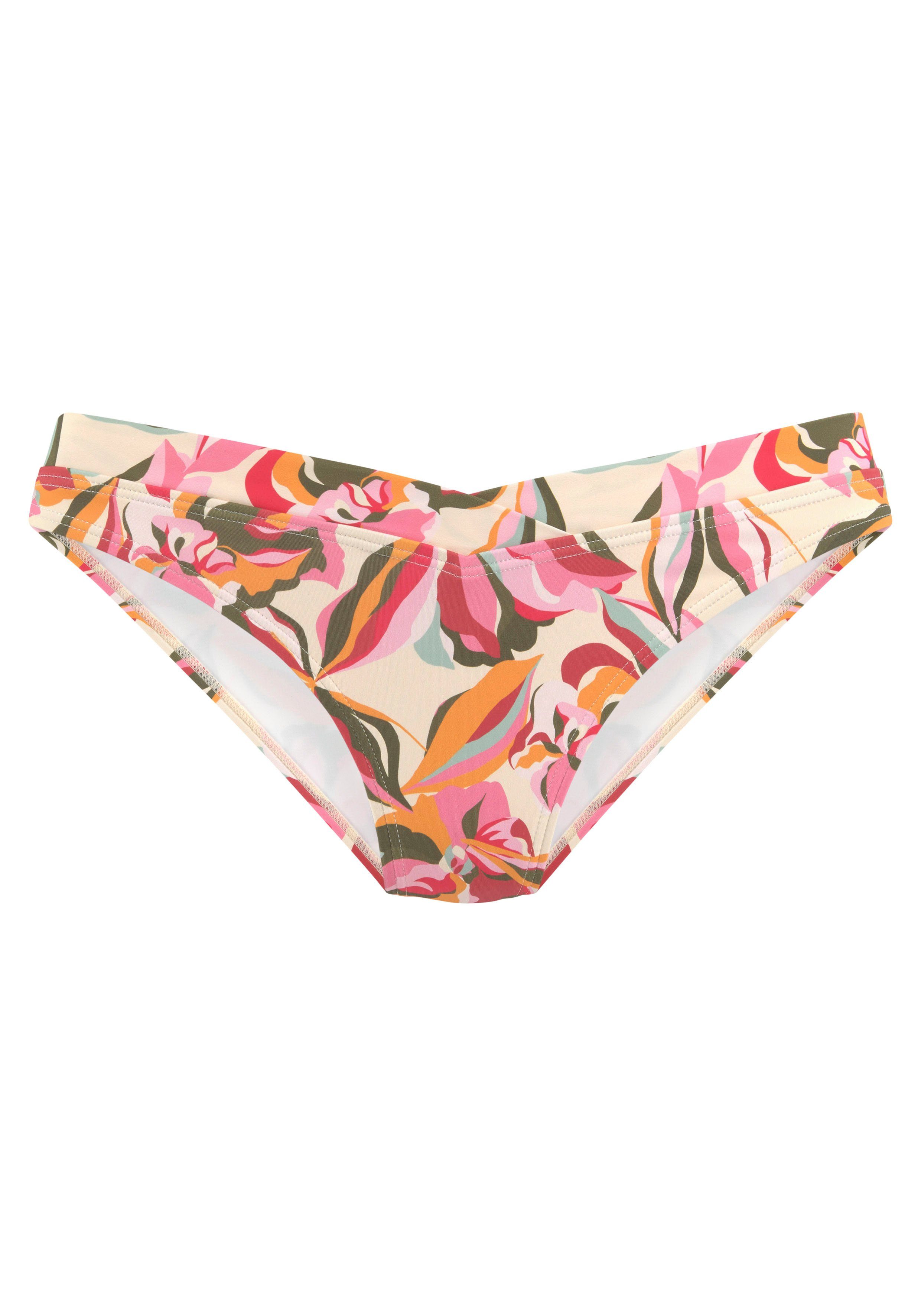 s.Oliver RED LABEL Beachwear Bikinibroekje Bauhinia met hogere beenlijn