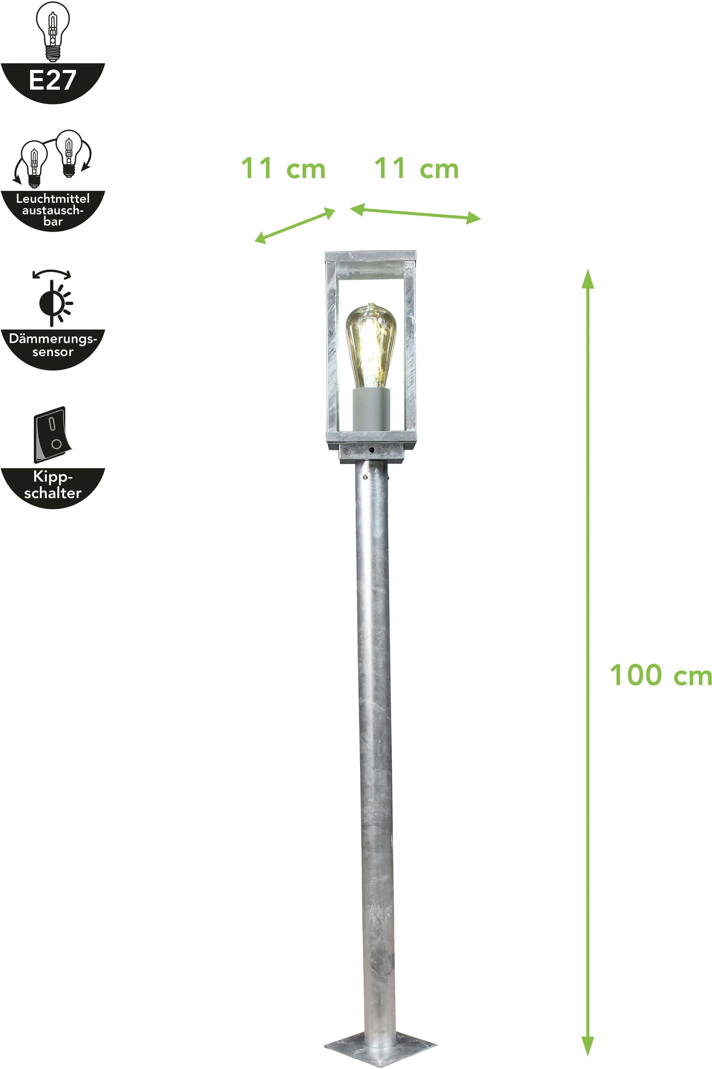 ECO-LIGHT Wandlamp voor buiten Geruit (1 stuk)