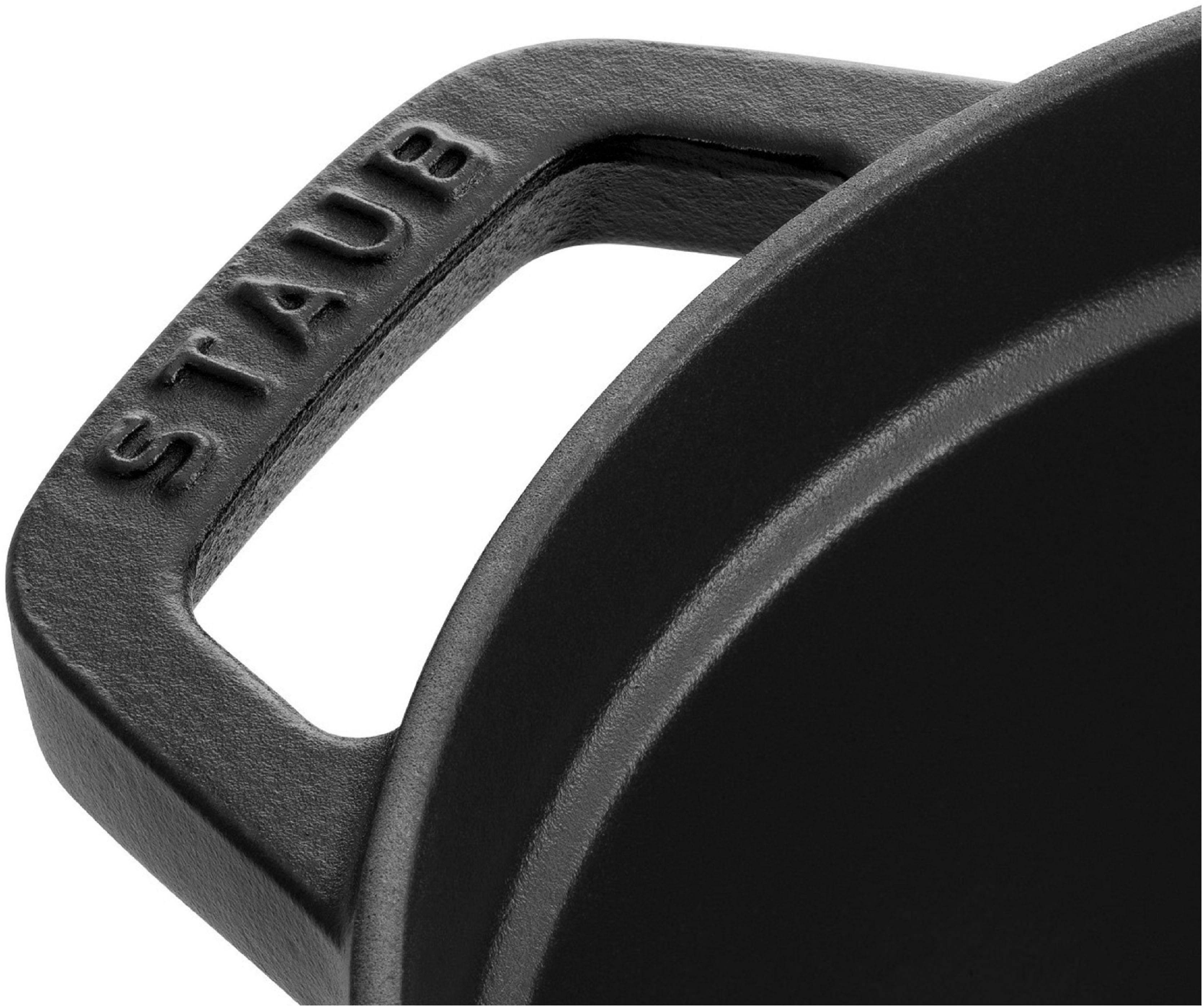 Staub Braadpan Cocotte robust, duurzaam, perfecte hitteverdeling, aroma-regendeksel (1-delig)