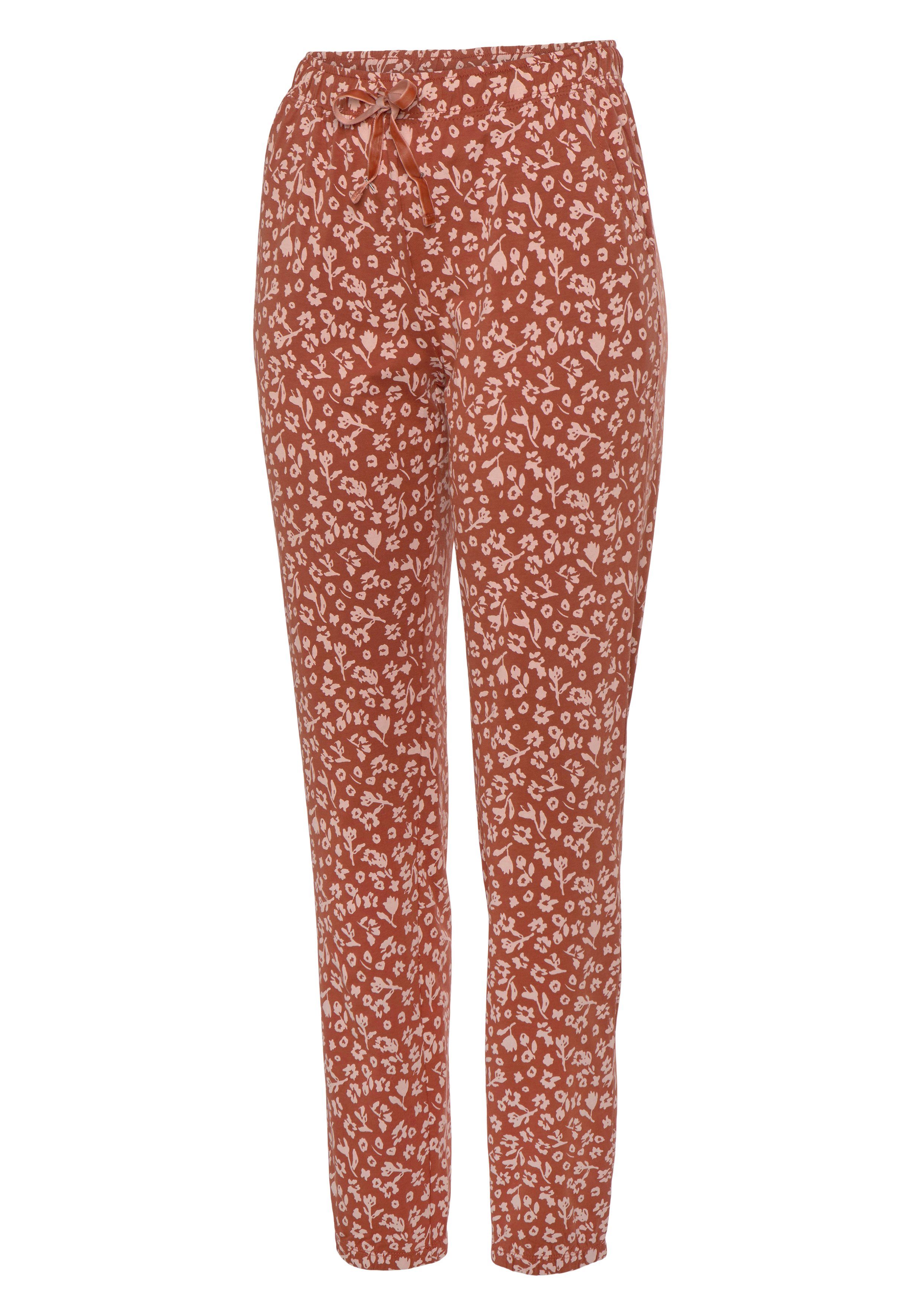 Vivance Dreams Pyjamabroek met fluwelen band aan de elastische tunnelband