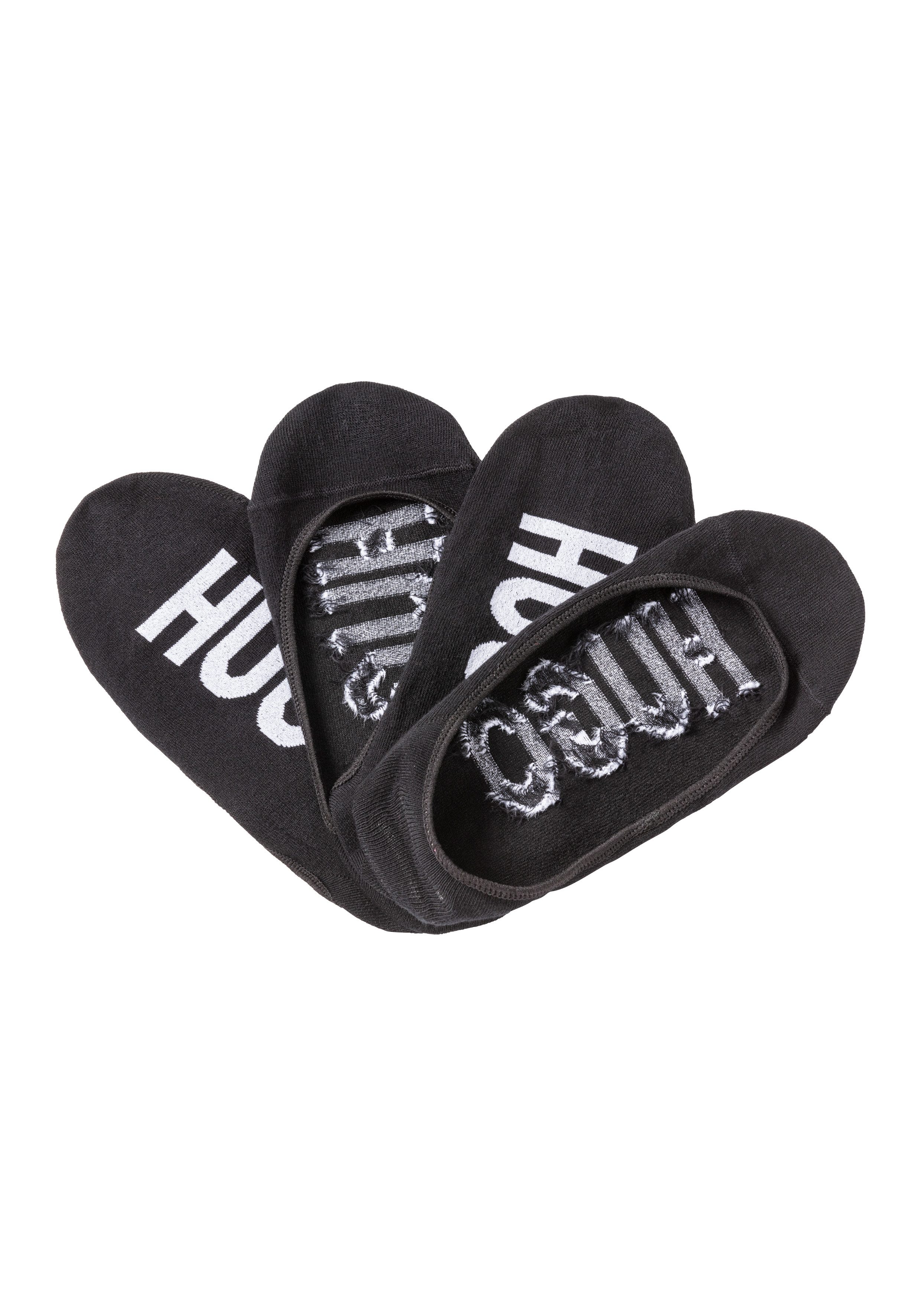 HUGO underwear Sneakersokken 2P INVISIBLE W met hugo logo-opschrift onder de zool (set, 2 paar, 2 stuks)