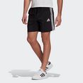 adidas sportswear short aeroready essentials chelsea 3-stripes zwart