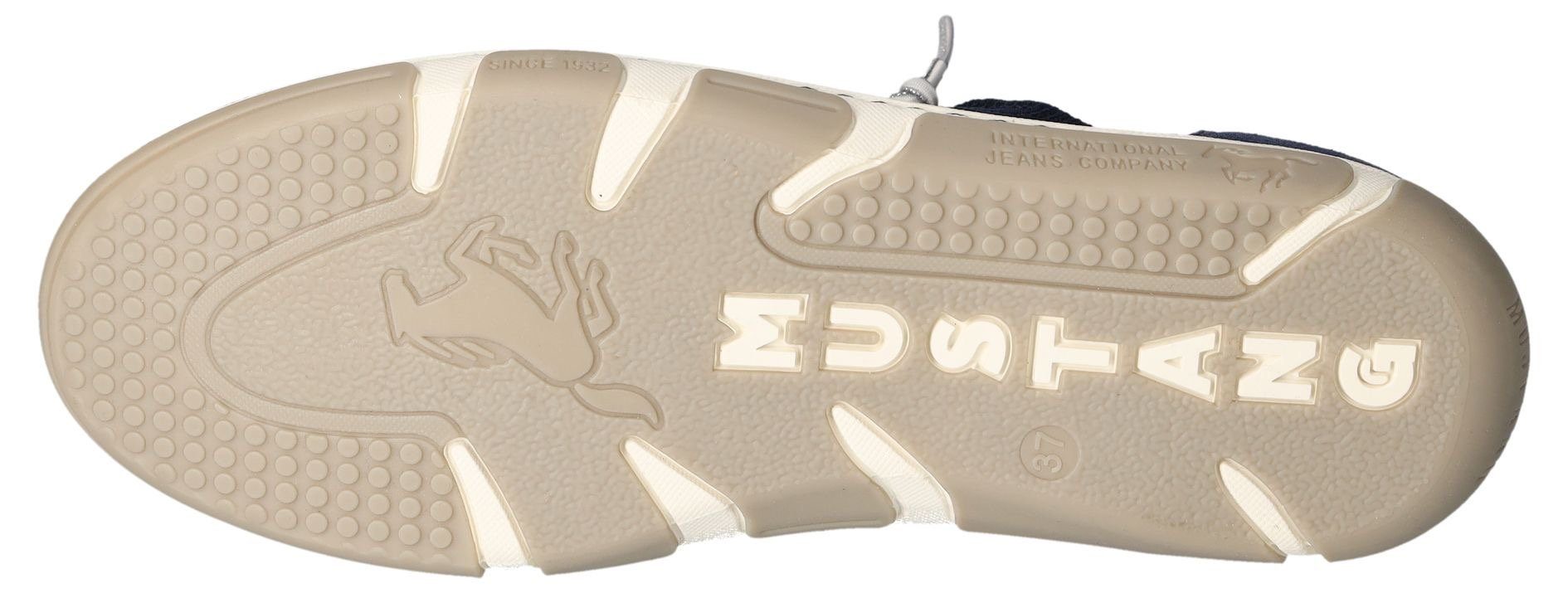 Mustang Shoes Slip-on sneakers , vrijetijdsschoen, lage schoen, instapschoen, met elastische veters