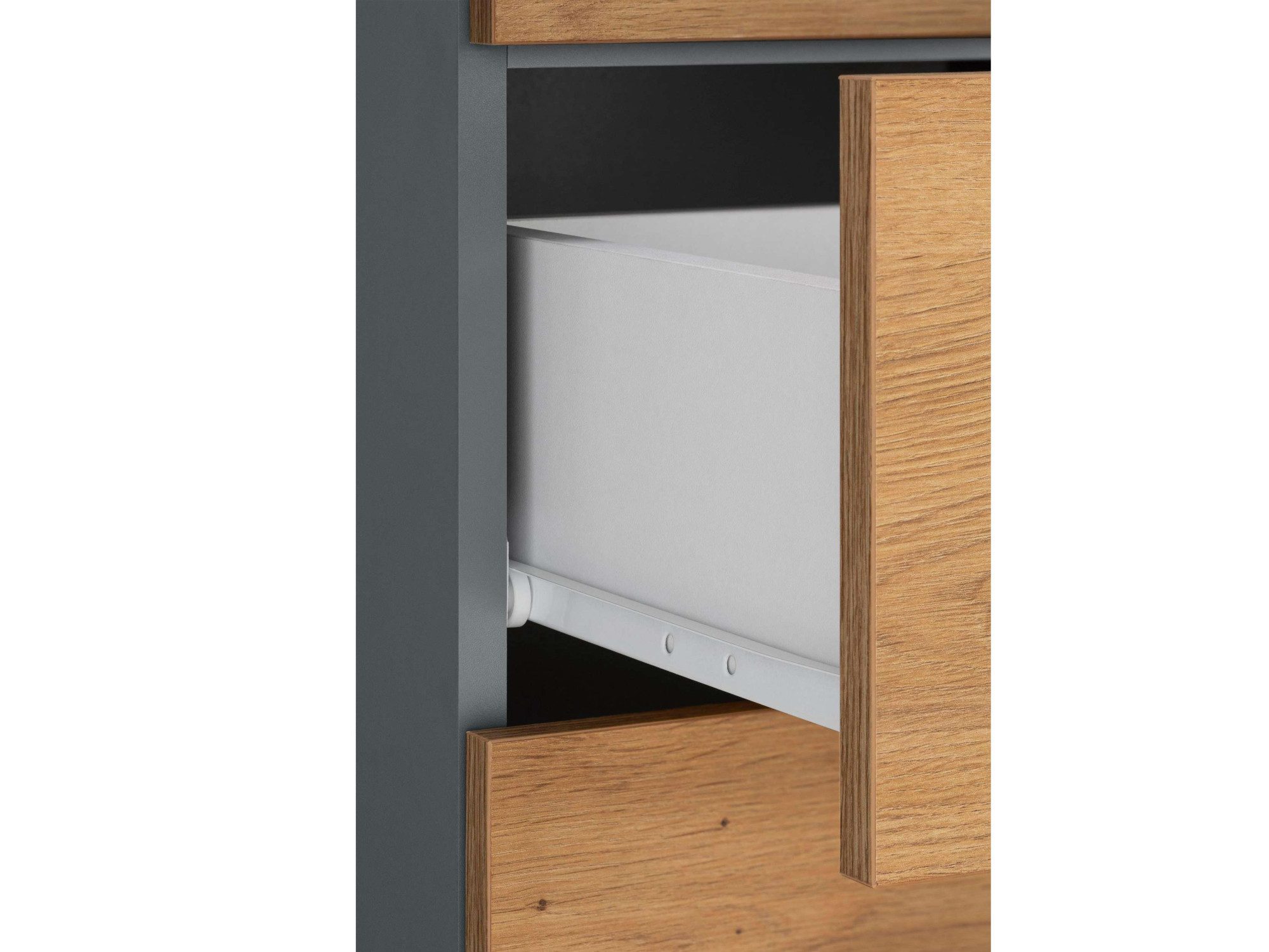 INOSIGN Hoge kast Skara met drie verstelbare legplanken