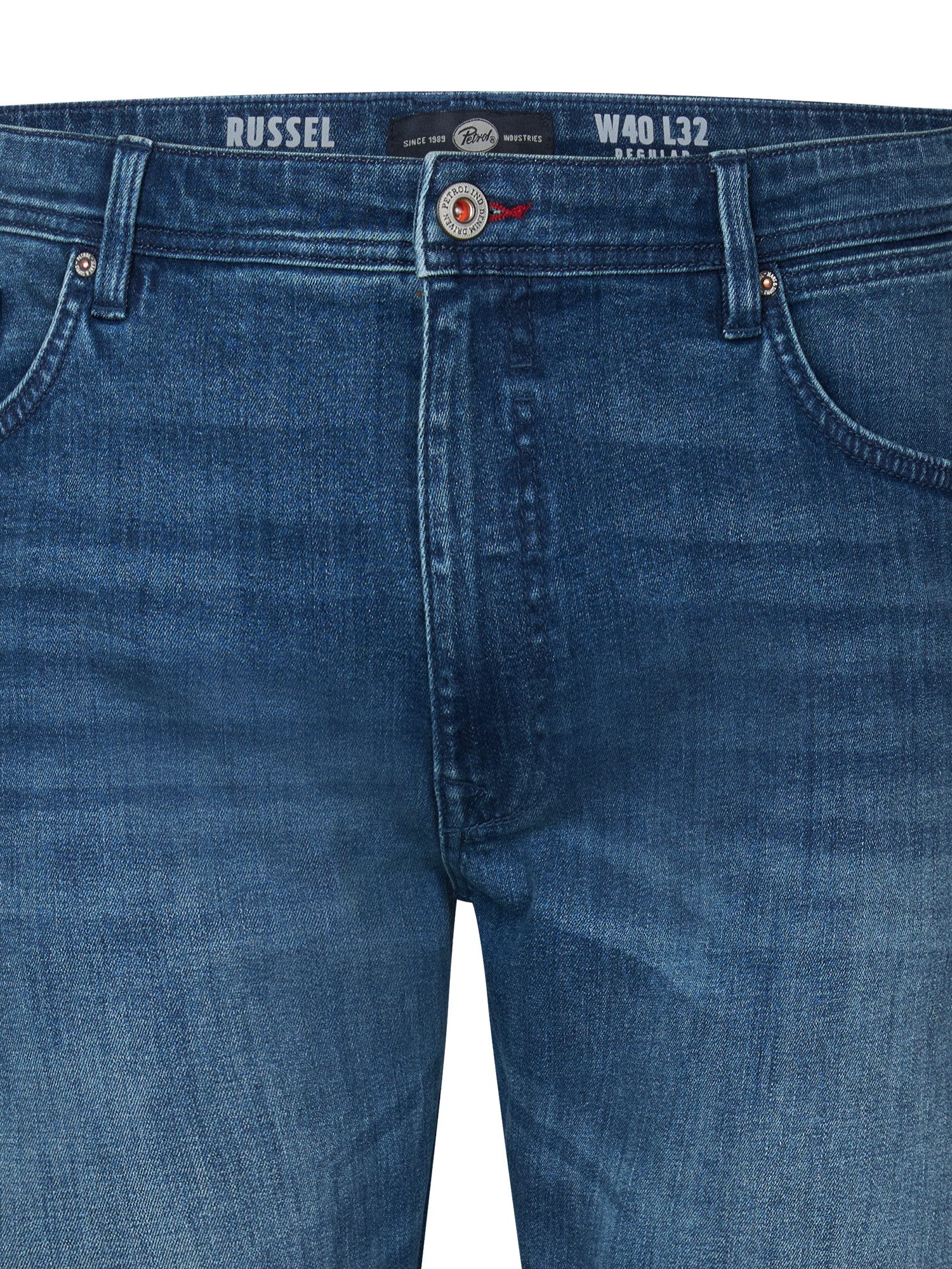 Petrol Industries Tapered jeans in five-pocketsstijl
