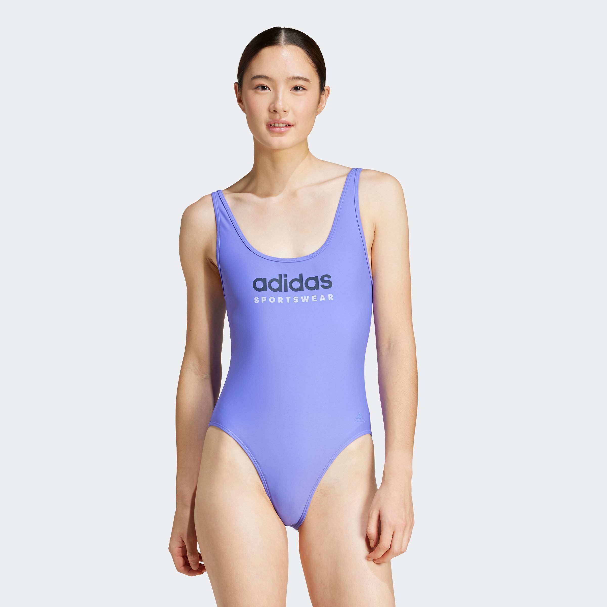 adidas Performance Badpak SPORTSW UB SUIT (1 stuk) dames badpakken maat 32 blauw