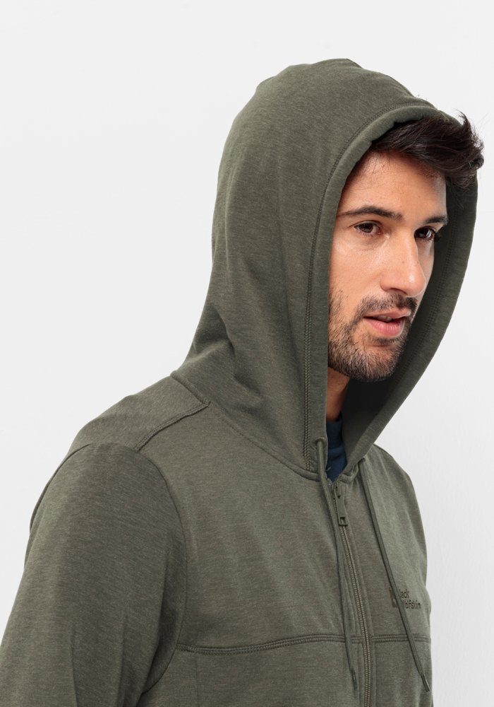 Jack Wolfskin Fleecejack WALDSEE HOODED JKT M