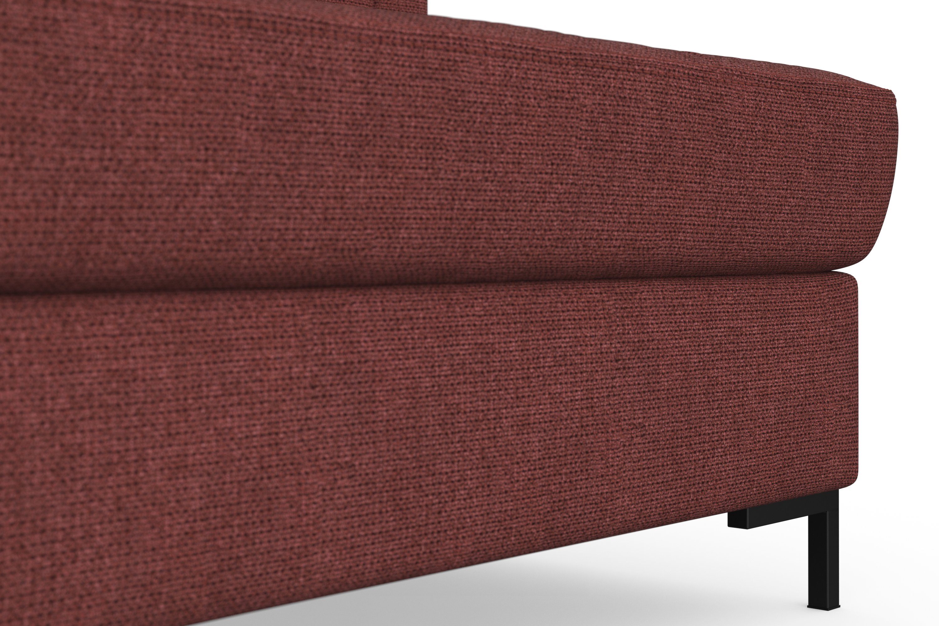 DOMO collection Zithoek Capelo, comfortabel, duidelijke lijnen kenmerken dit ontwerp, U-Vorm met verstelbare armleuningen, naar keuze met slaapfunctie, binnenvering