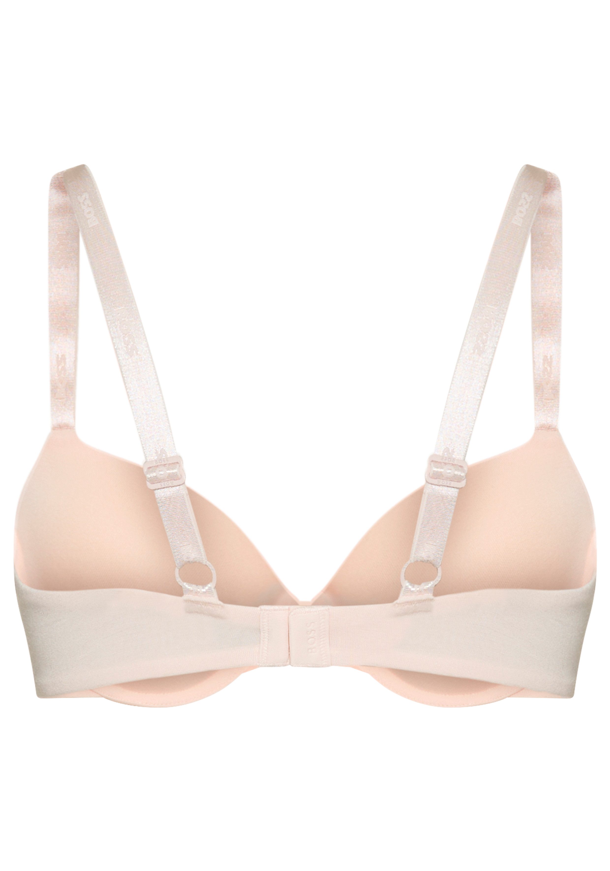 BOSS Beugel-bh UNDERWIRE BRA CI met boss tekst op de schouderbanden