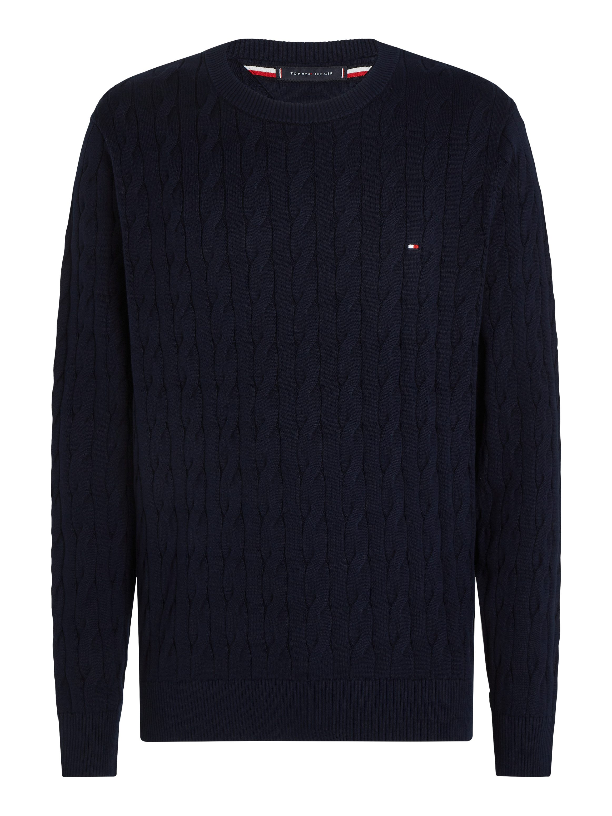 Tommy Hilfiger Gebreide trui CLASSIC CABLE CREW NECK
