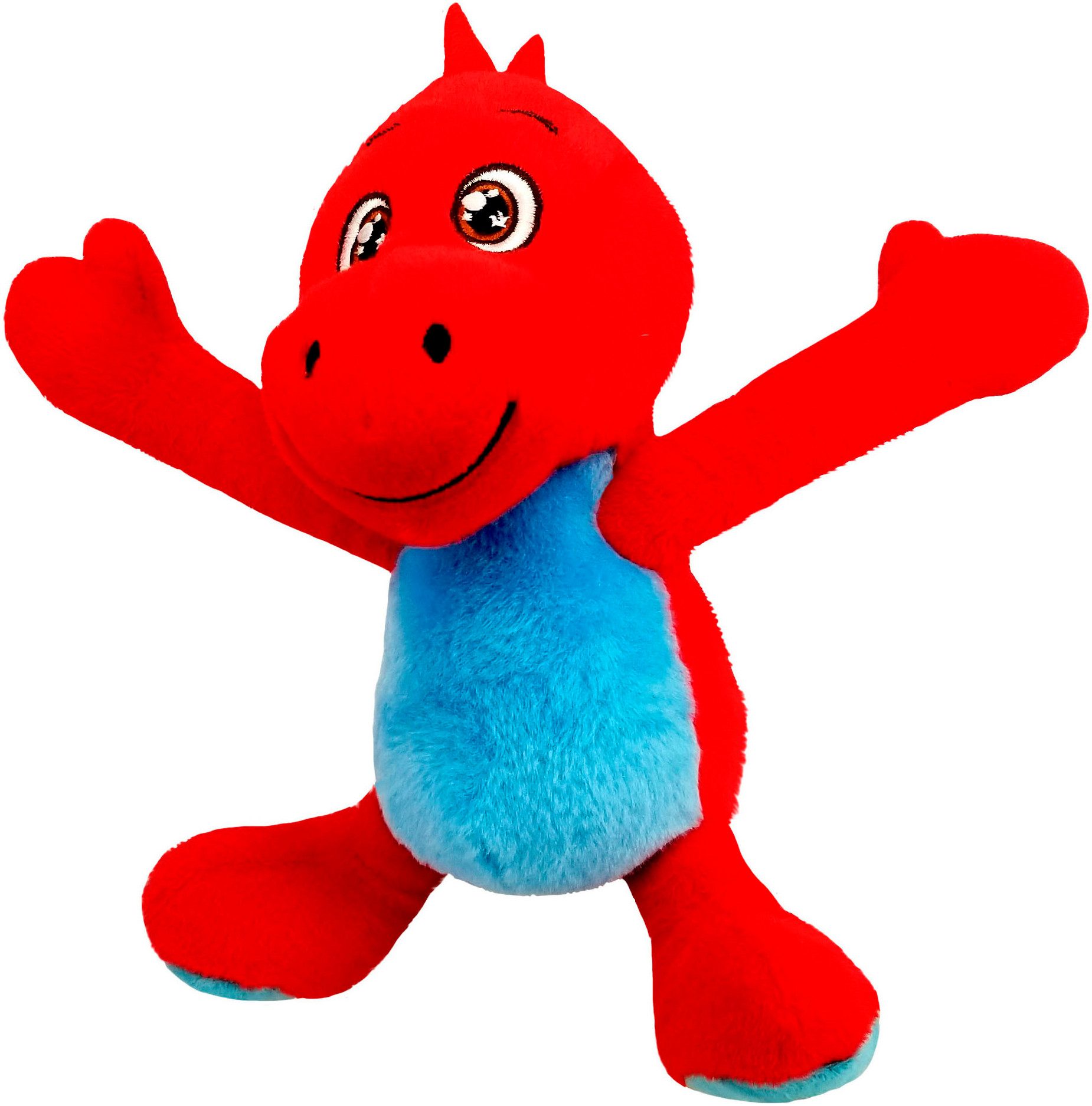 Heinrich Bauer Knuffelbeest Stretch Buddies Dino, 25 cm