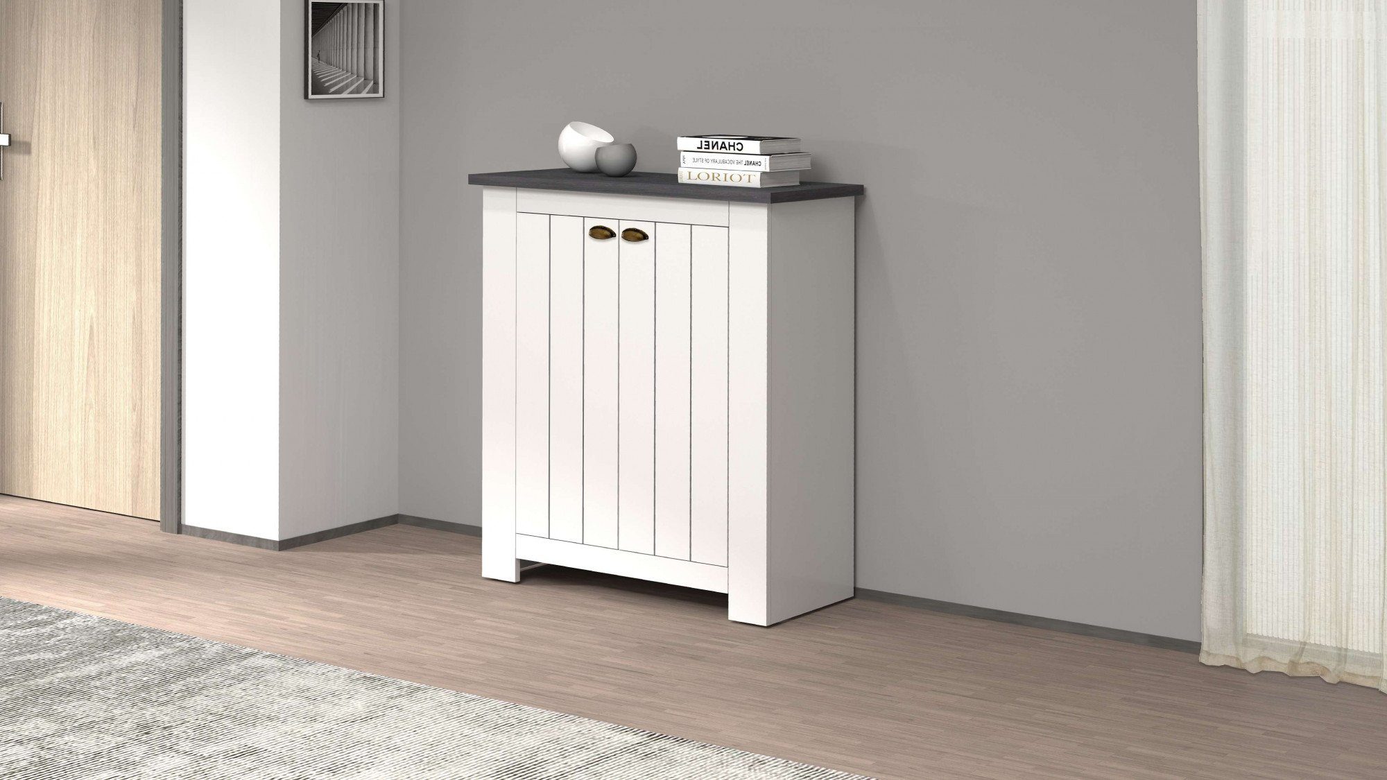 INOSIGN Schoenenkast FIGO, gemaakt in Italië - schoenenkast, schoenenrek voor ca. 20 paar schoenen (1 stuk)