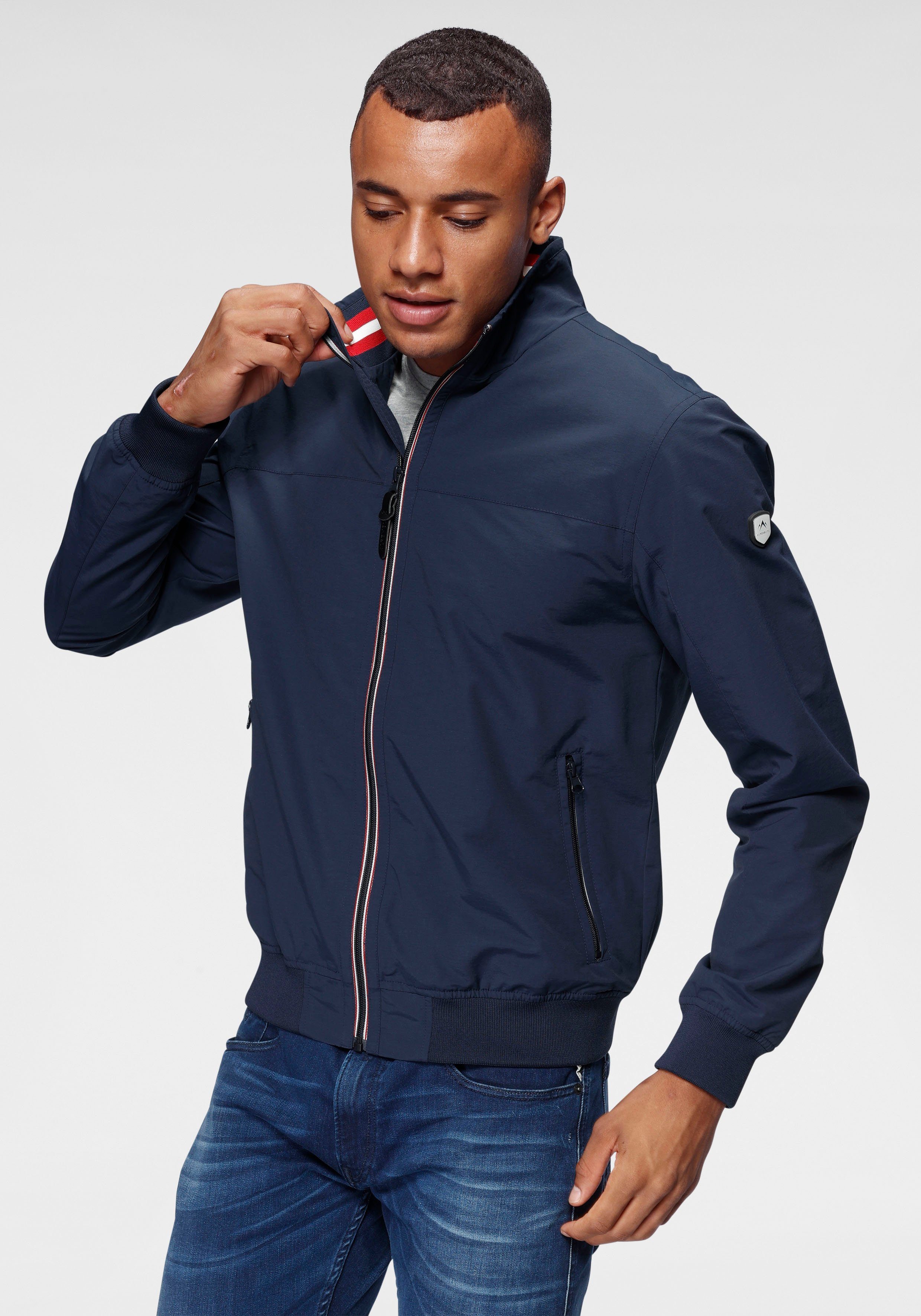 ALPENBLITZ Blouson BRÜGGE van katoenmix, casual stijl, met staande kraag