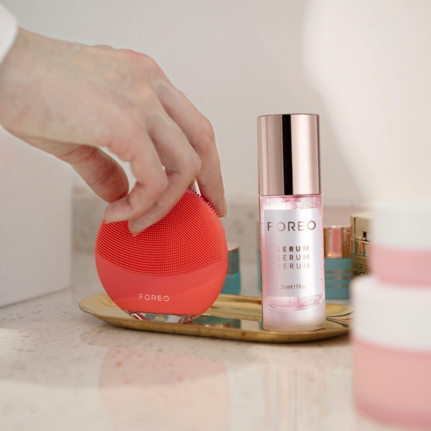FOREO Elektrische gezichtsreinigingsborstel LUNA™ 4 mini