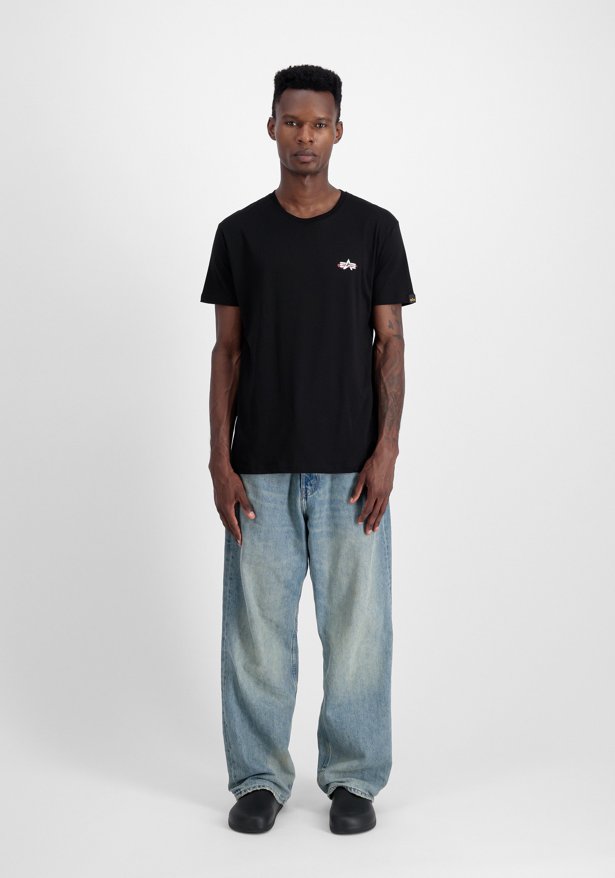 Alpha Industries T-shirt Alpha Industries Men - T-Shirts Signature Puff Print BP T