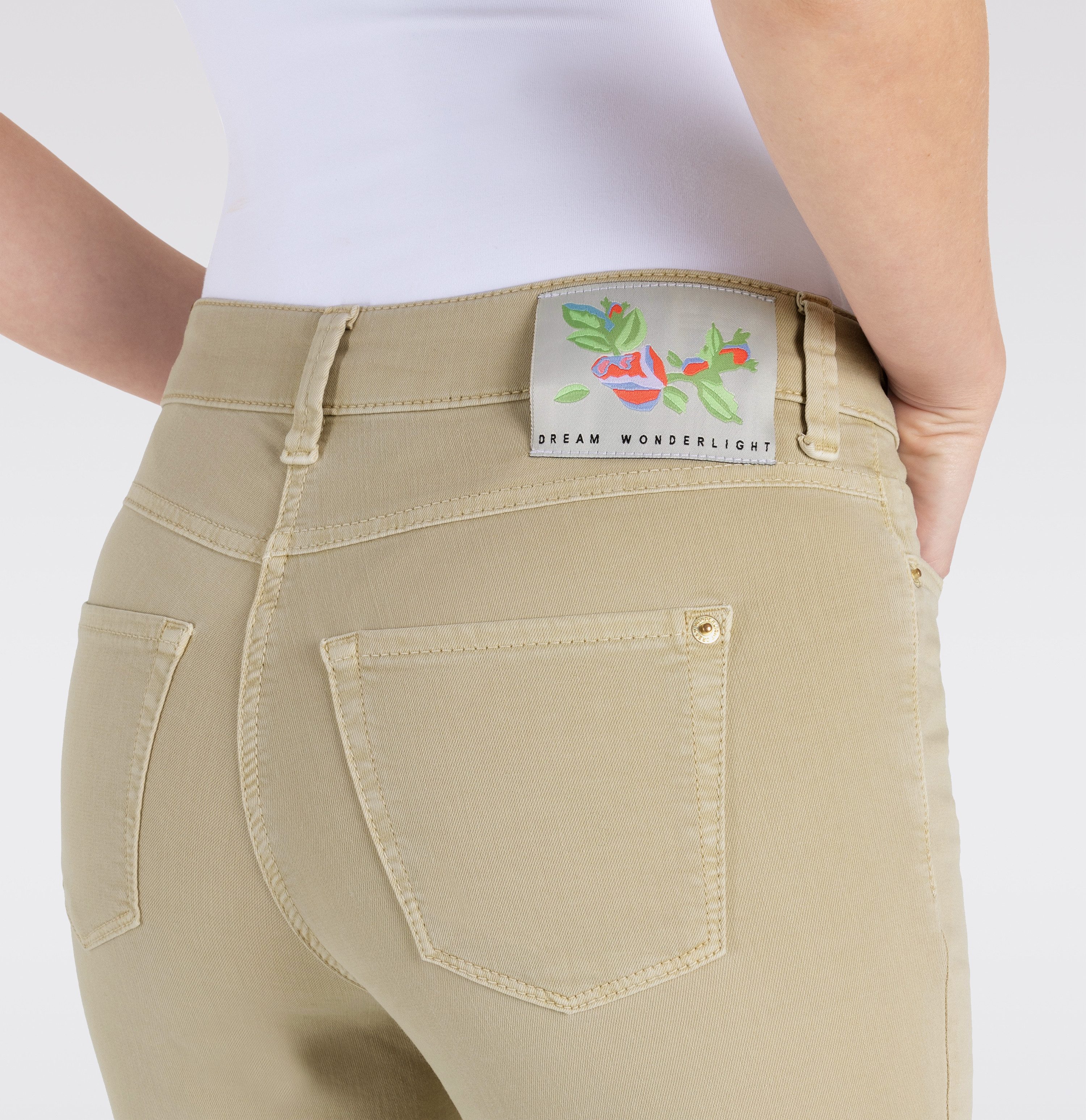 MAC 7/8 jeans Dream Summer verkort met splitje bij de zoom