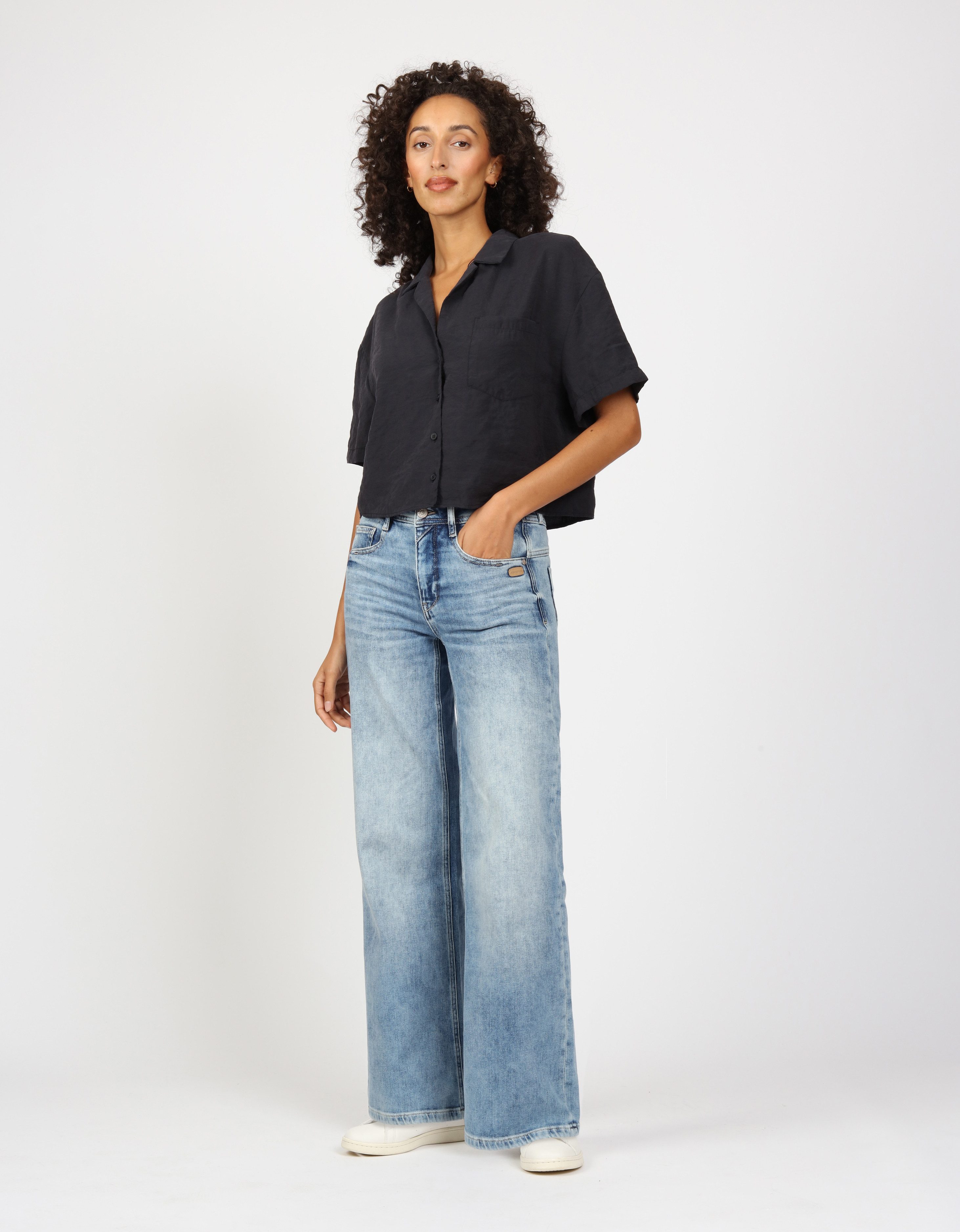 GANG Wijde jeans 94AMELIE WIDE
