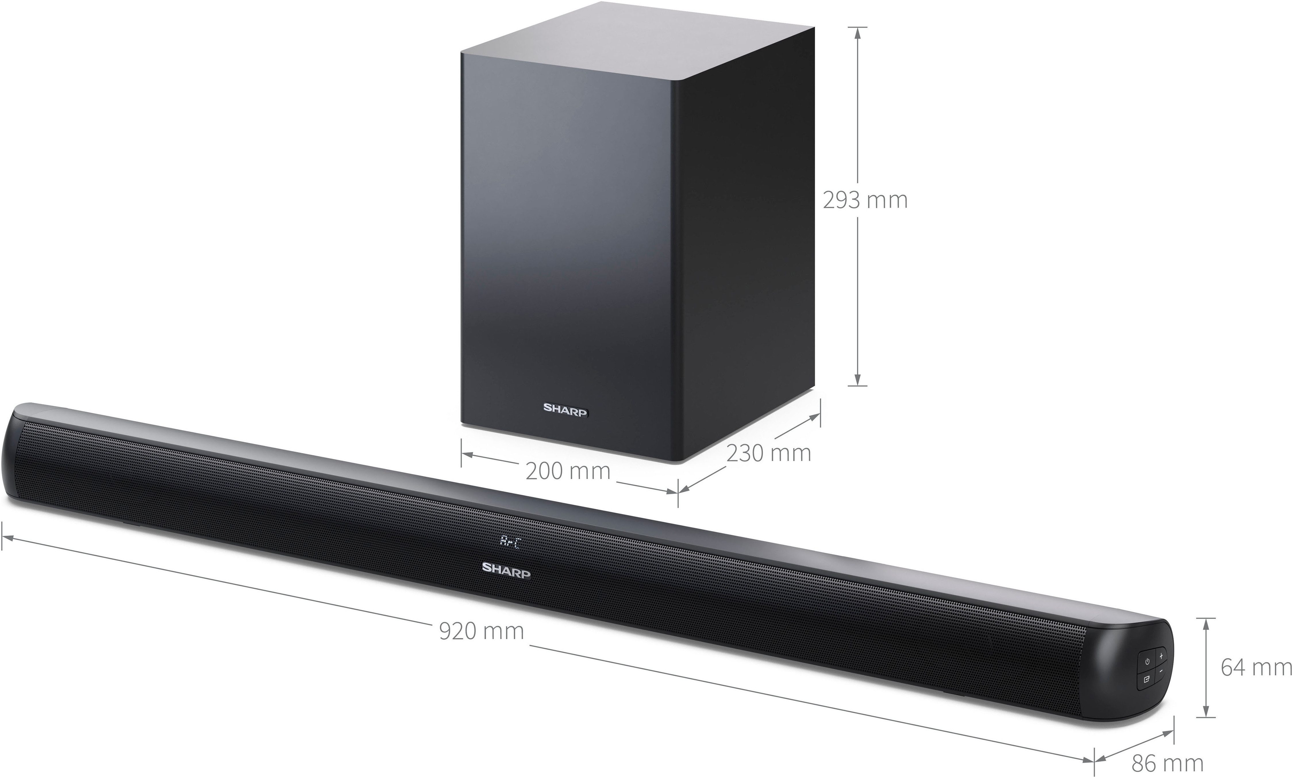 Sharp Soundbar HT-SBW202