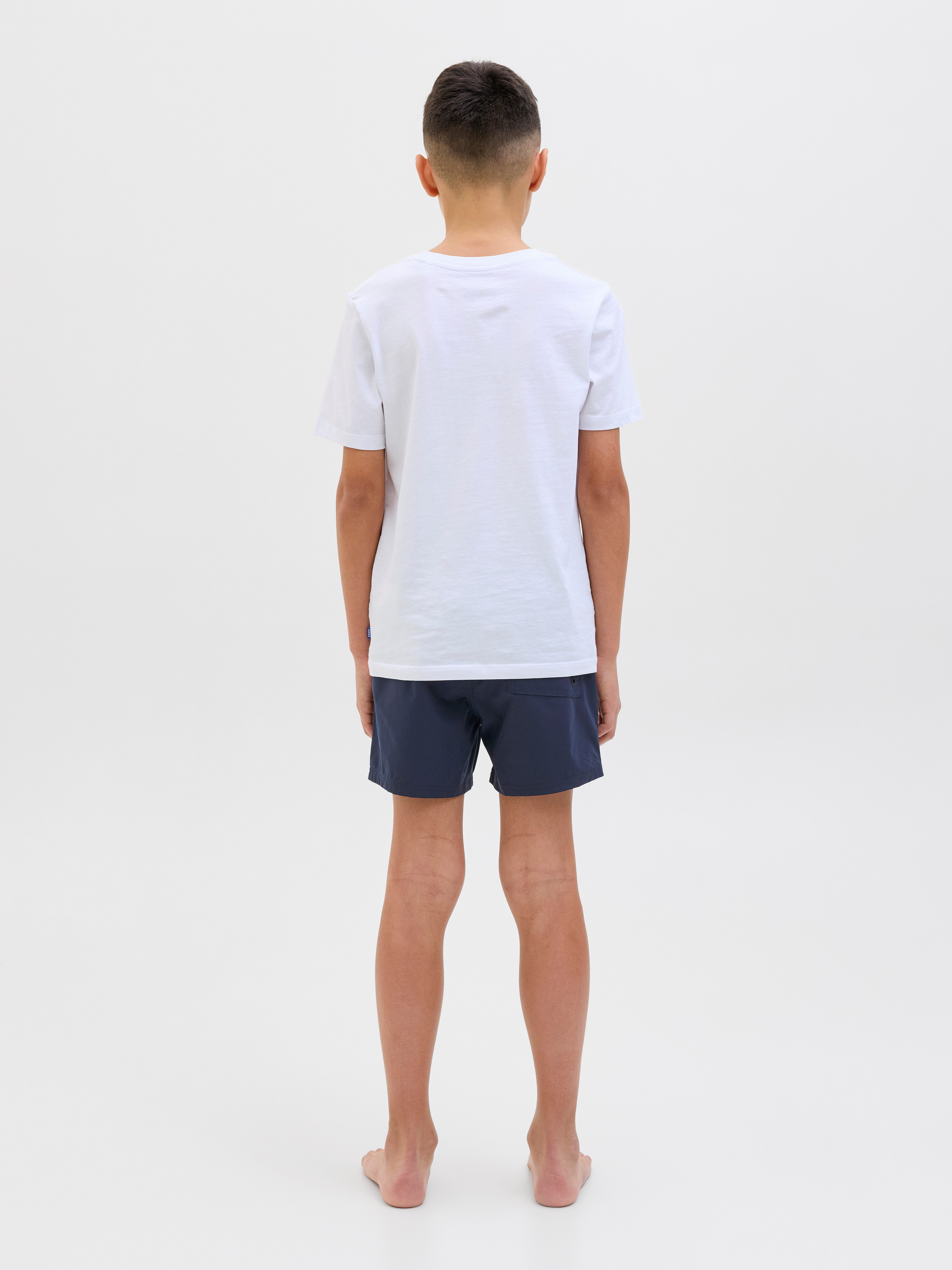 Jack & Jones Junior Zwemshort JPSTMAUI JJSWIM DOUBLE LOGO AKM SN JNR