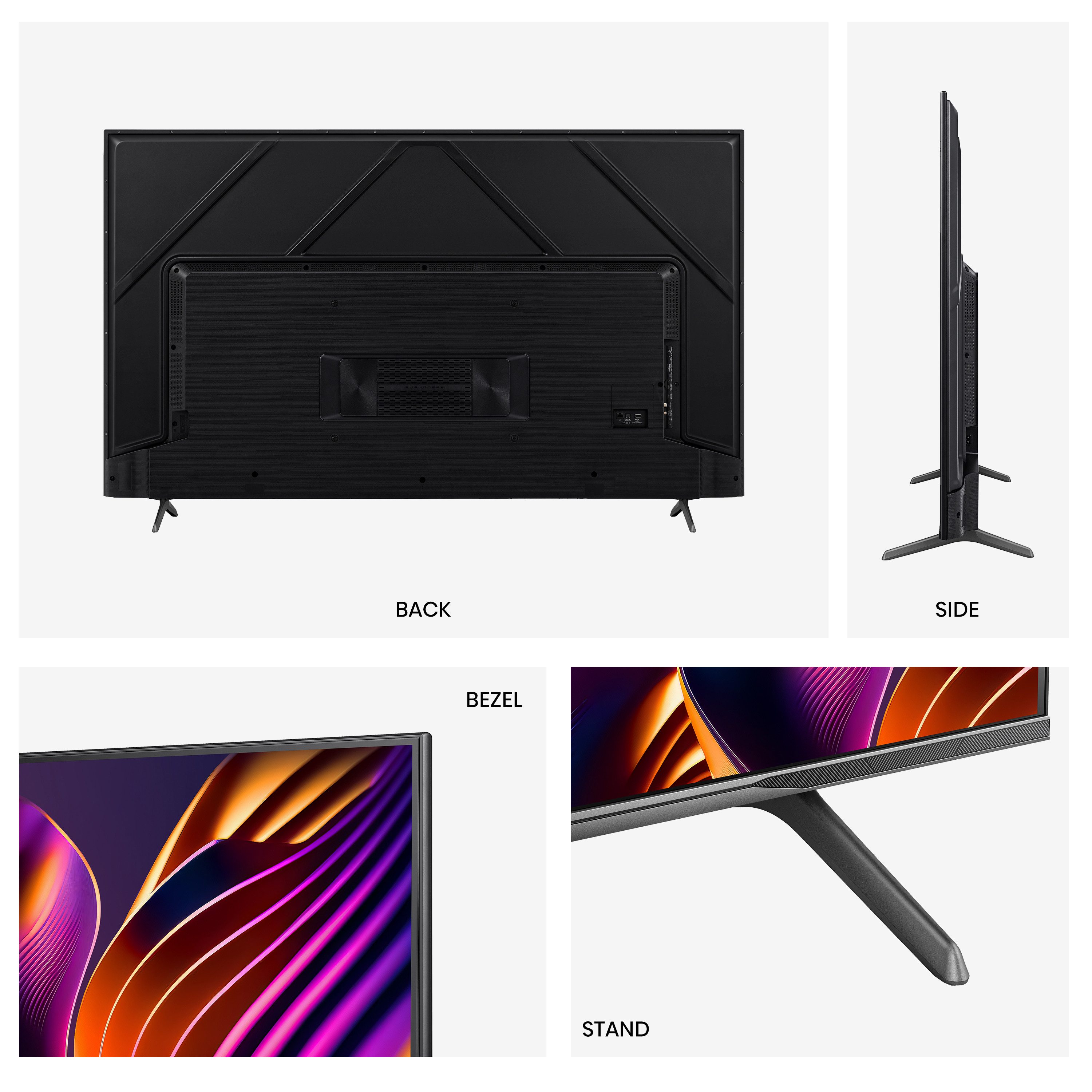 Hisense QLED-TV, 139 cm / 55", 4K Ultra HD, Smart TV, 4k uhd, qled