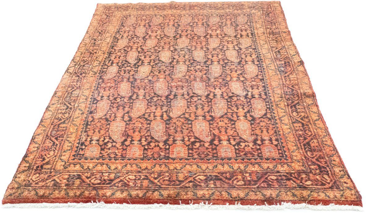 morgenland Wollen kleed Senneh Teppich handgeknüpft orange-Perserteppich - Classic - 216 x 139 cm - orange