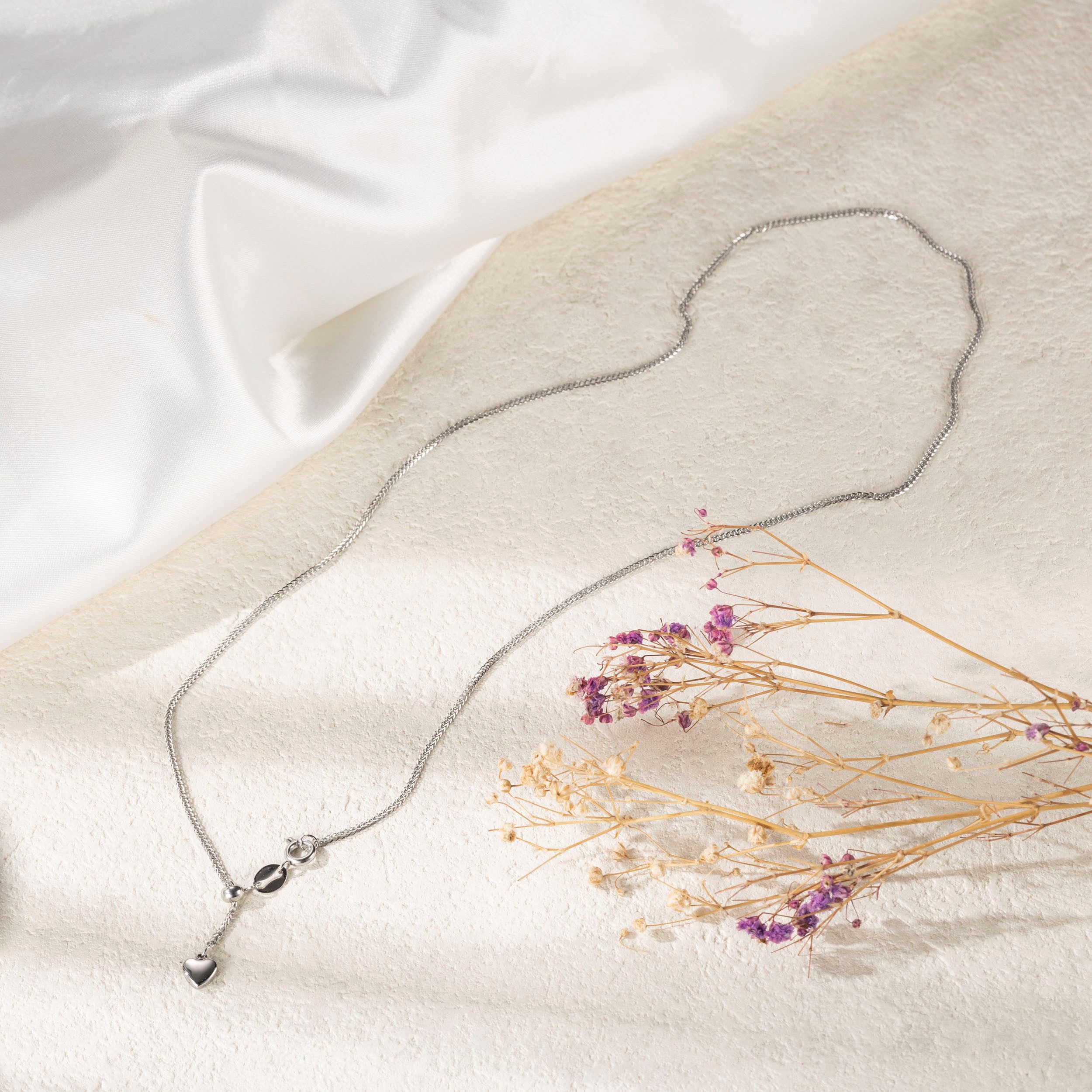 Firetti Ketting in Y-model Sieraden cadeau roestvrijstalen halssieraden halsketting ankerkette hart