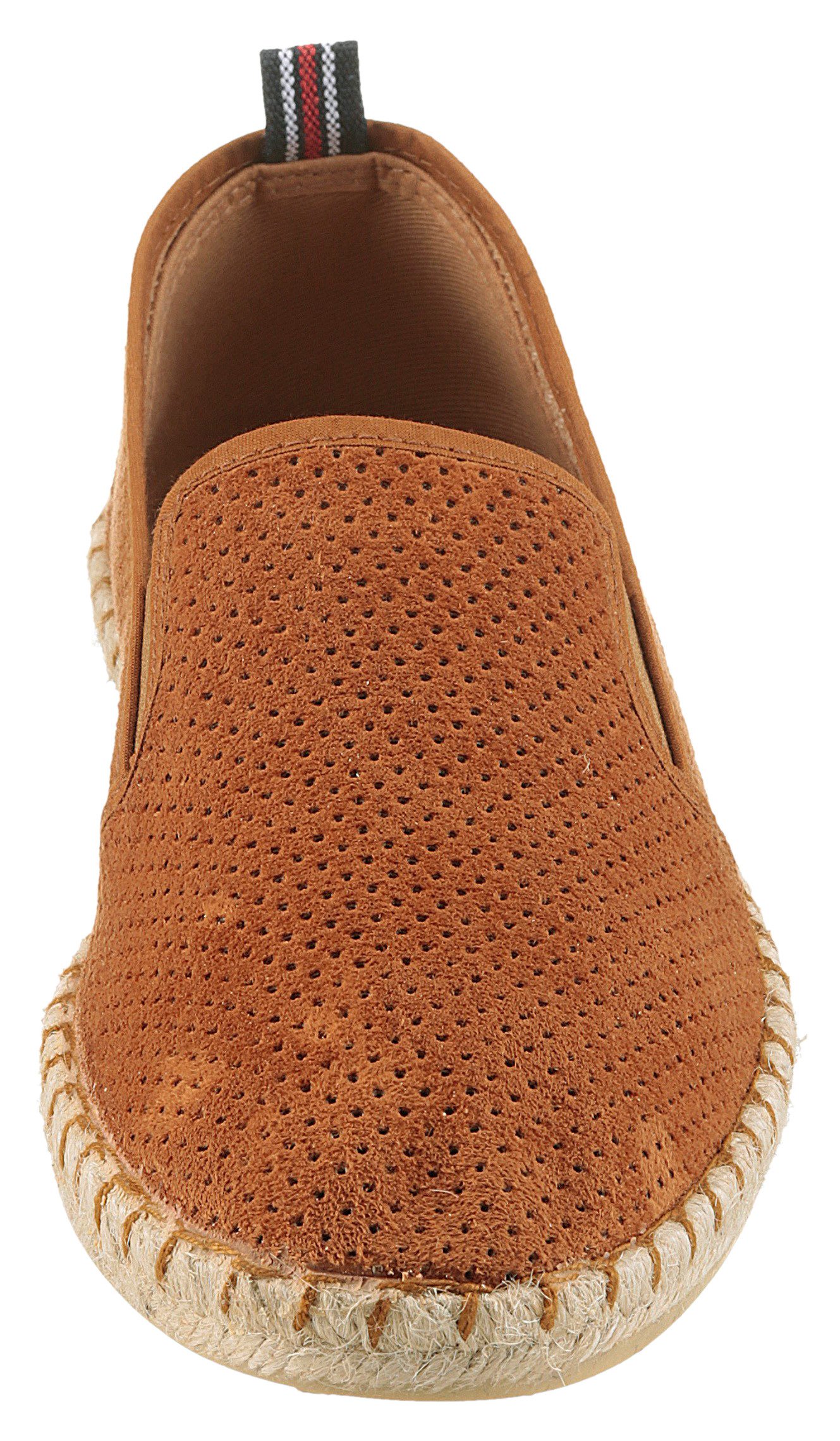 VERBENAS Espadrilles Tom Pacific , loafer, slip-on, zomerschoen, strandschoen met stretch inzetstukken