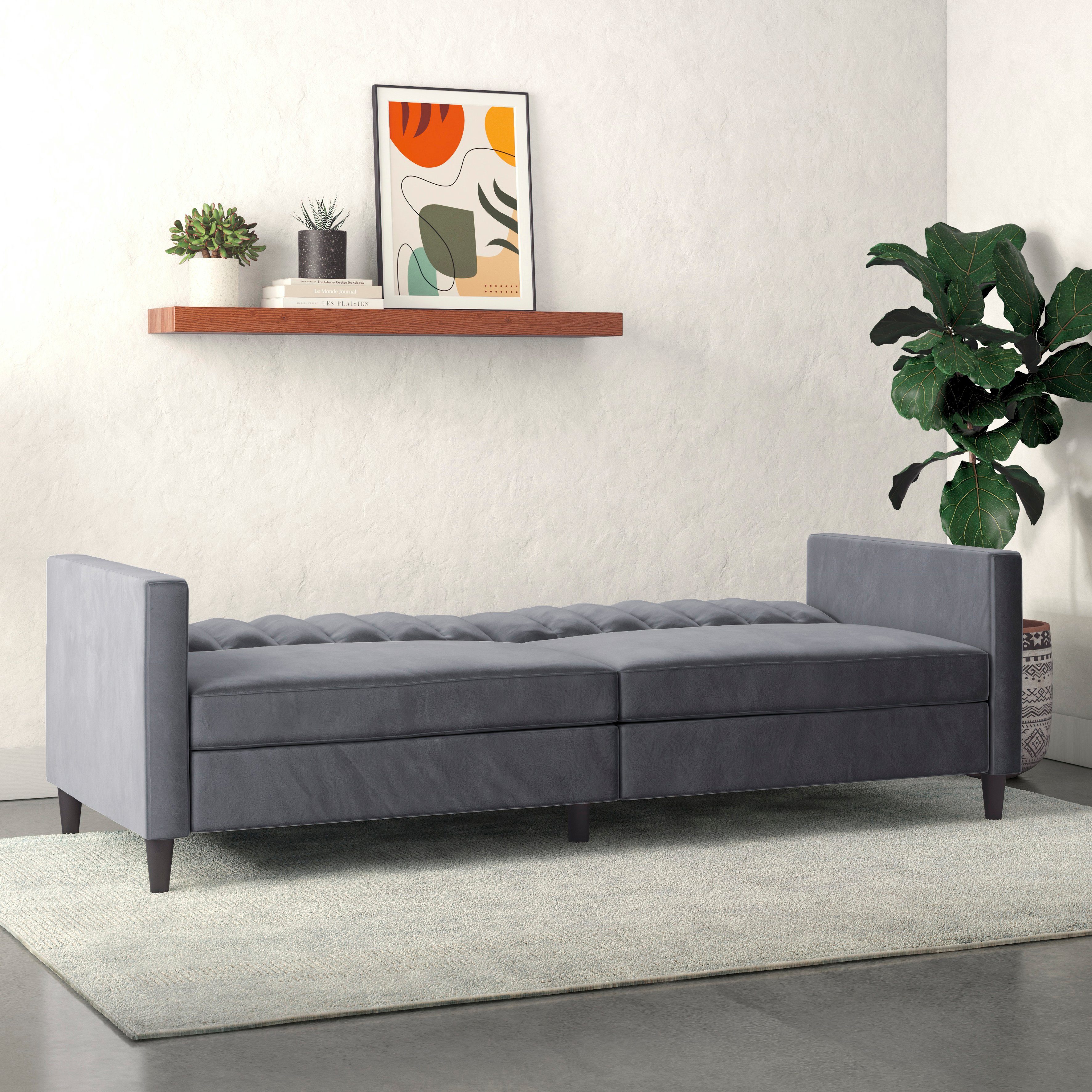 Dorel Home 3-zitsbank Celine Rugleuning 2-delig en 3-voudig verstelbaar, zithoogte 43 cm