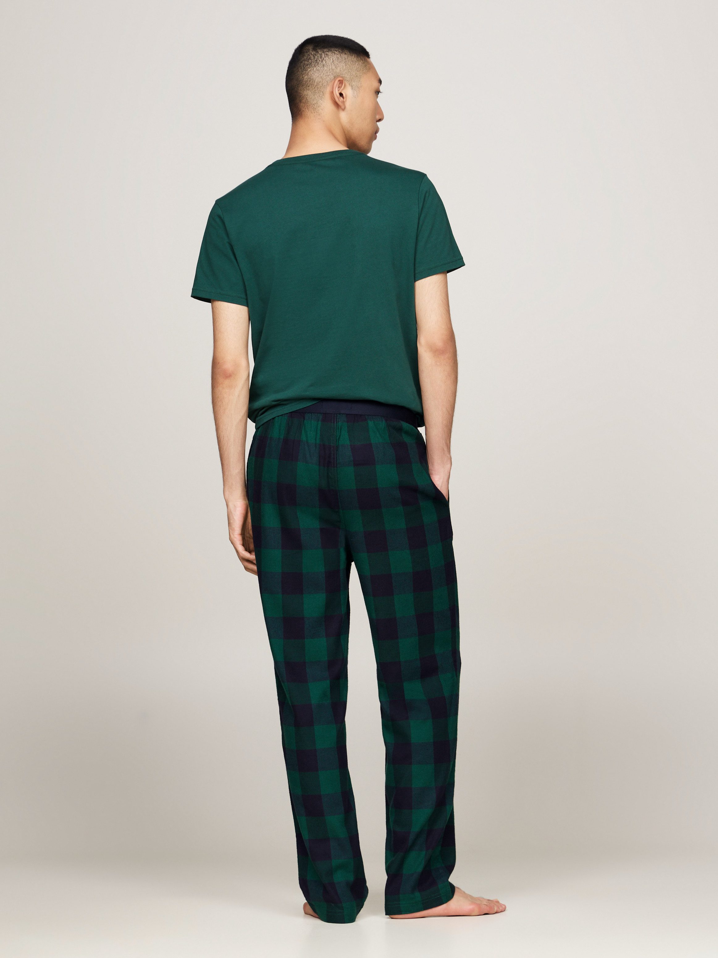 Tommy Hilfiger Underwear Pyjamabroek FLANNEL PANT met ruitmotief