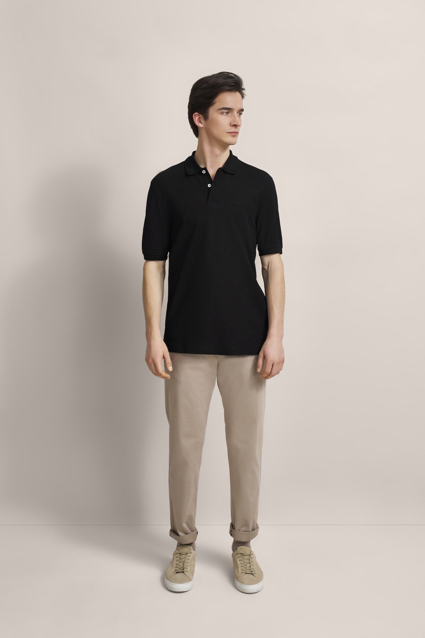Bugatti Poloshirt met aansluitende pasvorm