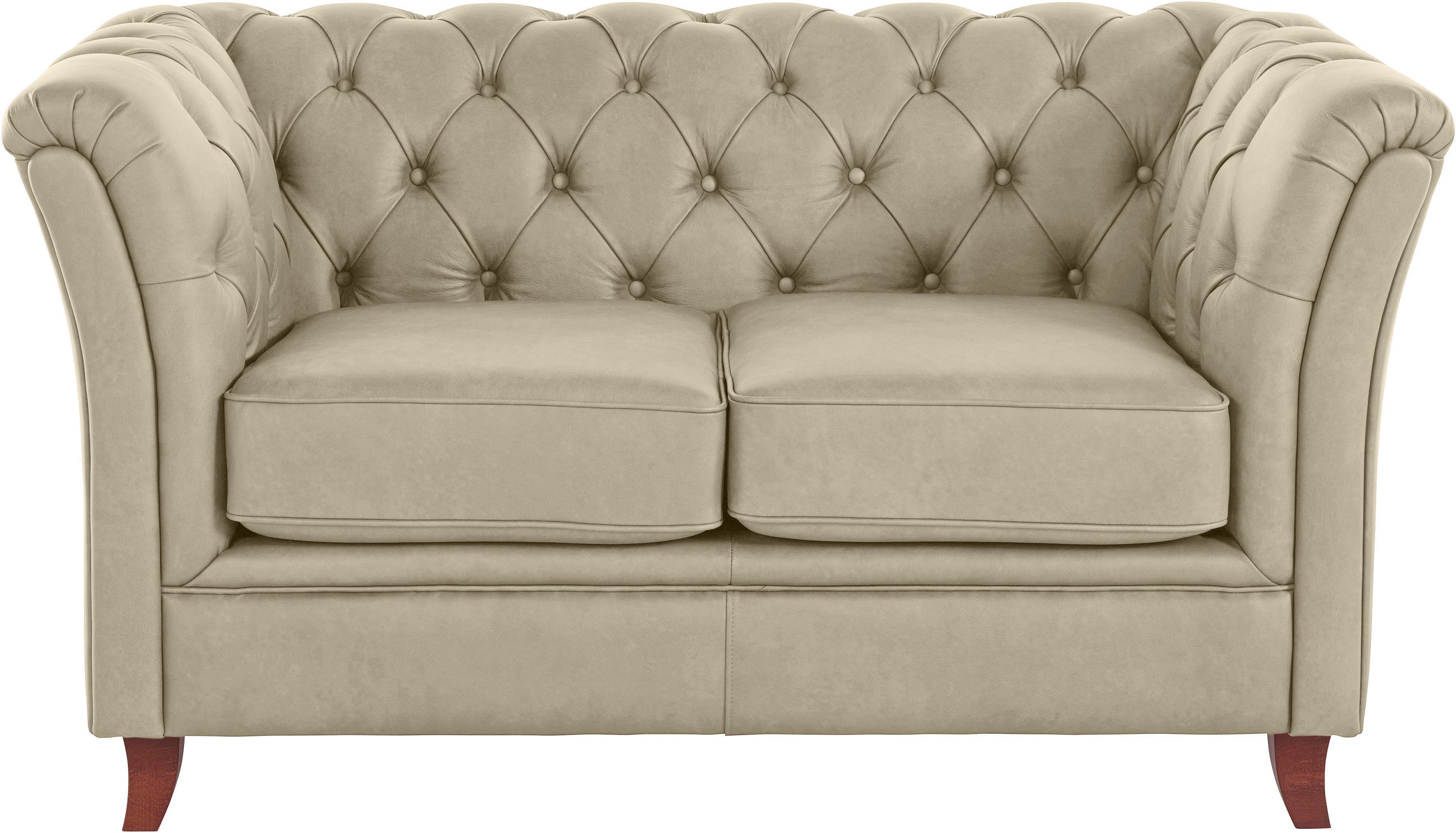 Home affaire Chesterfield-bank Reims met echte chesterfield-capitonnage, uitstekende verwerking