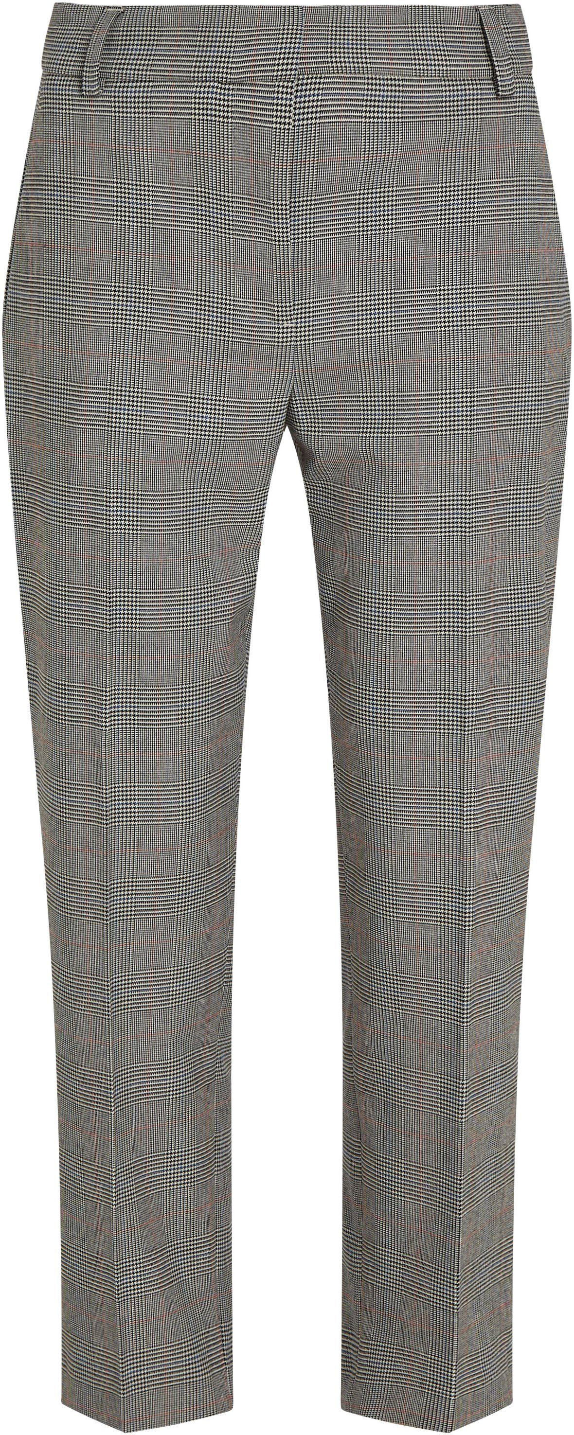 Tommy Hilfiger Geweven broek POW CHECK SLIM STRAIGHT PANT (Global Serie TH VROUWEN)