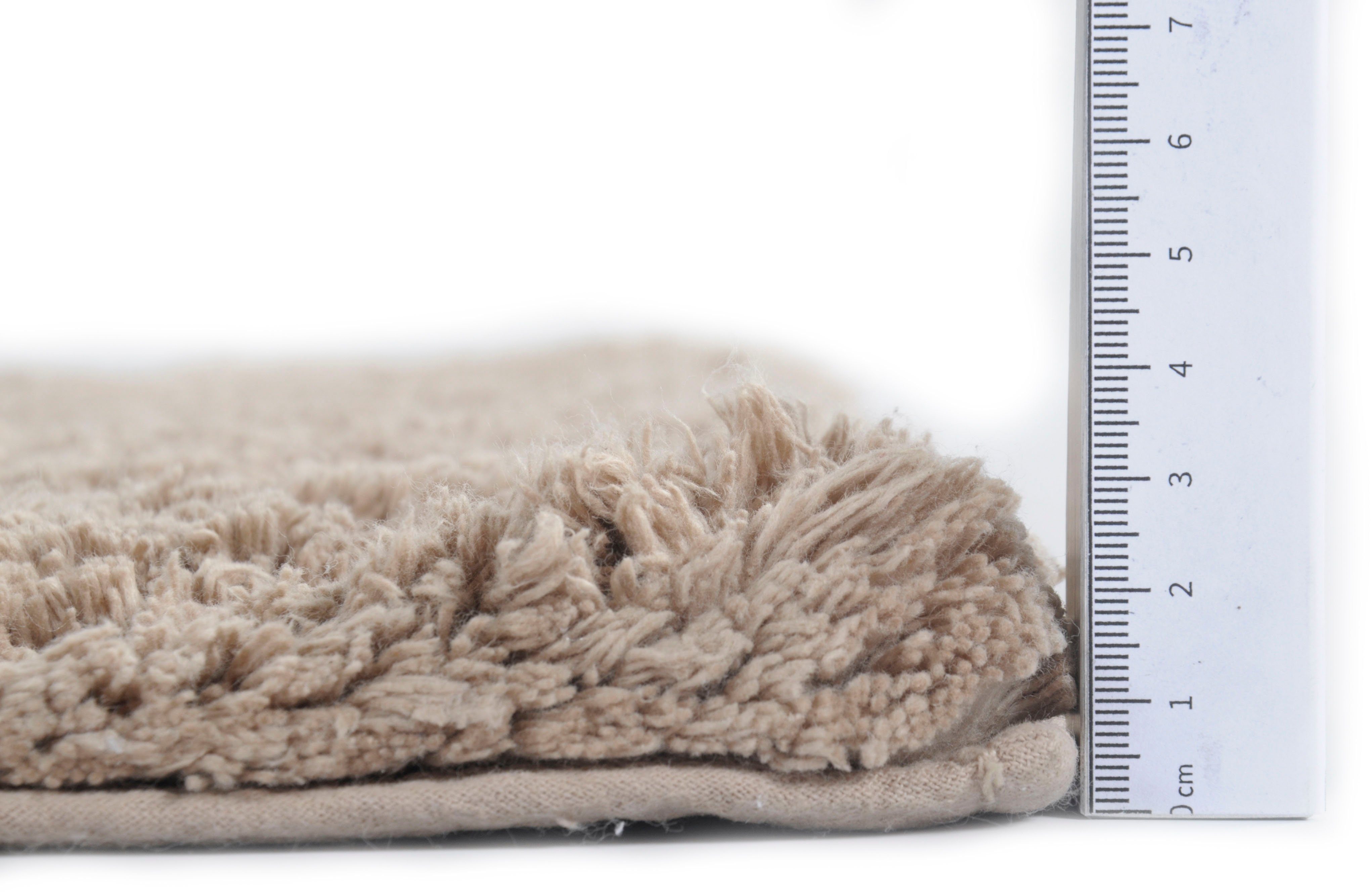 TOM TAILOR HOME Badmat Cotton Diamond Unikleurig, pastelkleuren, ruiten, puur katoen, zacht & behaaglijk (1 stuk)