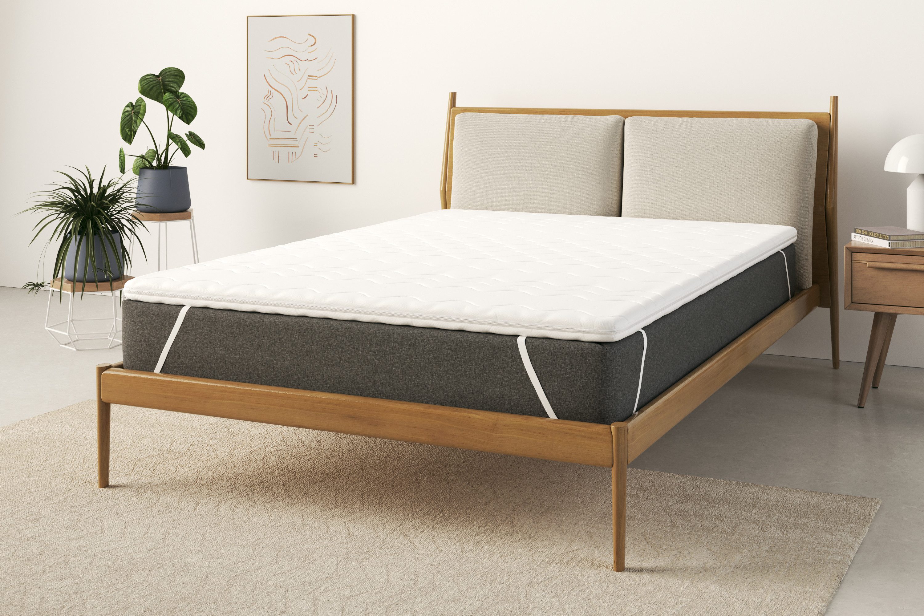my home Topmatras Sandy, topmatras 90x200 cm,180x200 cm, meer dan 900 4,5 sterren beoordelingen (1 stuk)