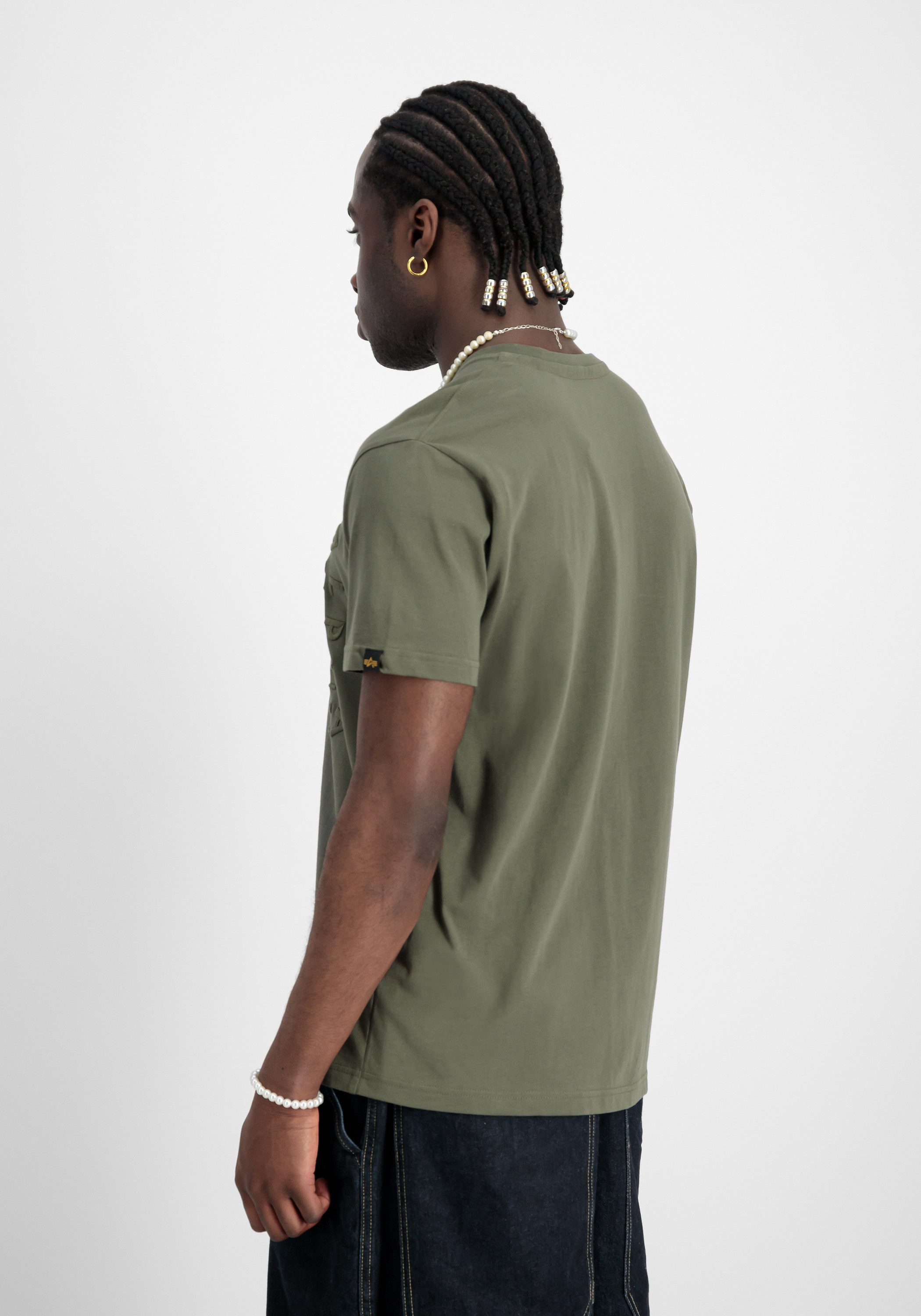 Alpha Industries T-shirt Men T-Shirts Embroidery T-Shirt