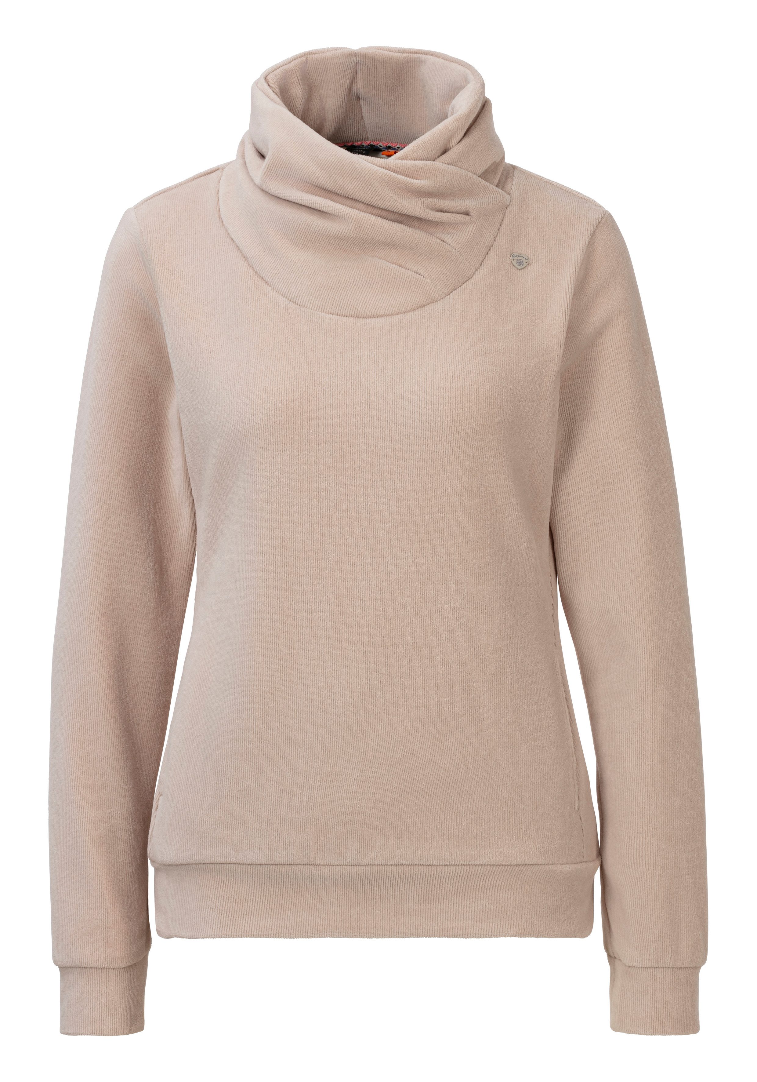 Ragwear Sweatshirt ANABELKA CORDUROY in geribbelde cordlook