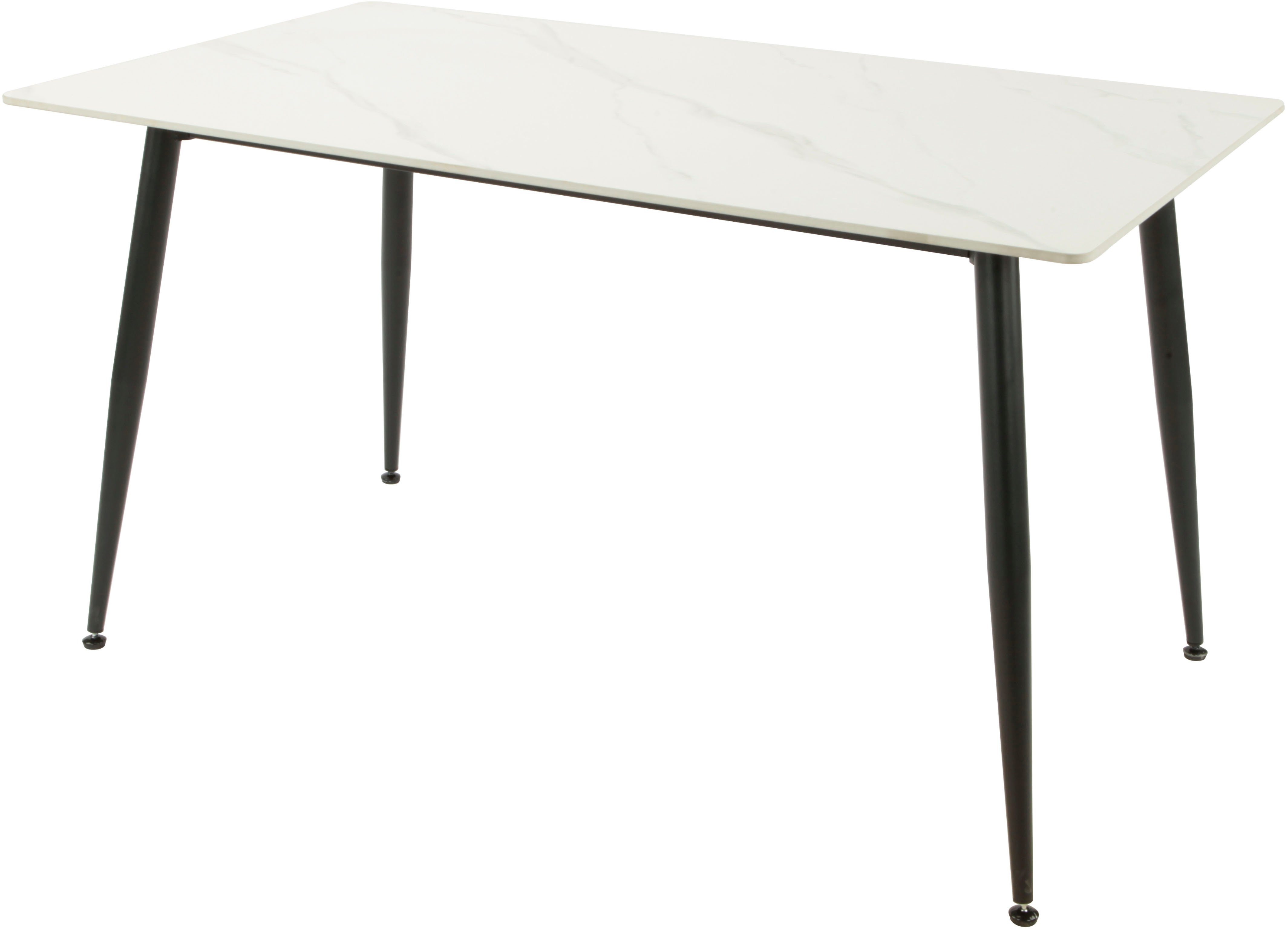 HELA Eettafel ALIZIA 12 mm gesinterde steen, breedte 140 cm