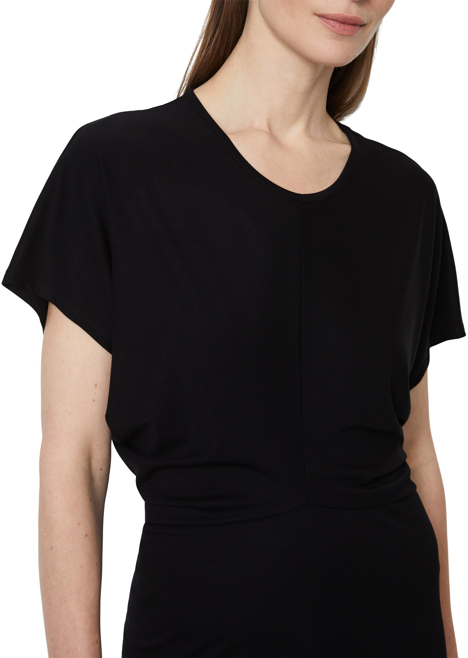 Marc O'Polo Jerseyjurk Slouch jersey jurk gevormd, Minimalistisch, sensueel, verbluffend
