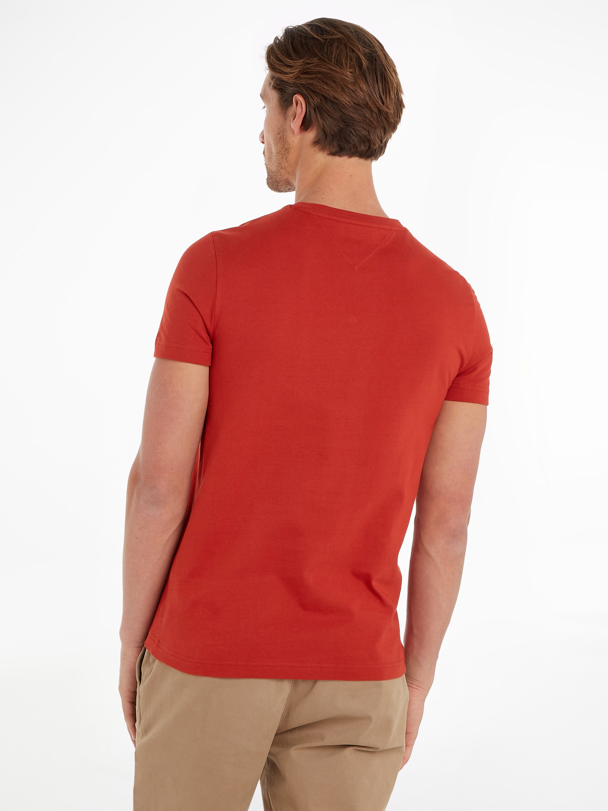 Tommy Hilfiger T-shirt Tommy Logo Tee van duurzaam katoen