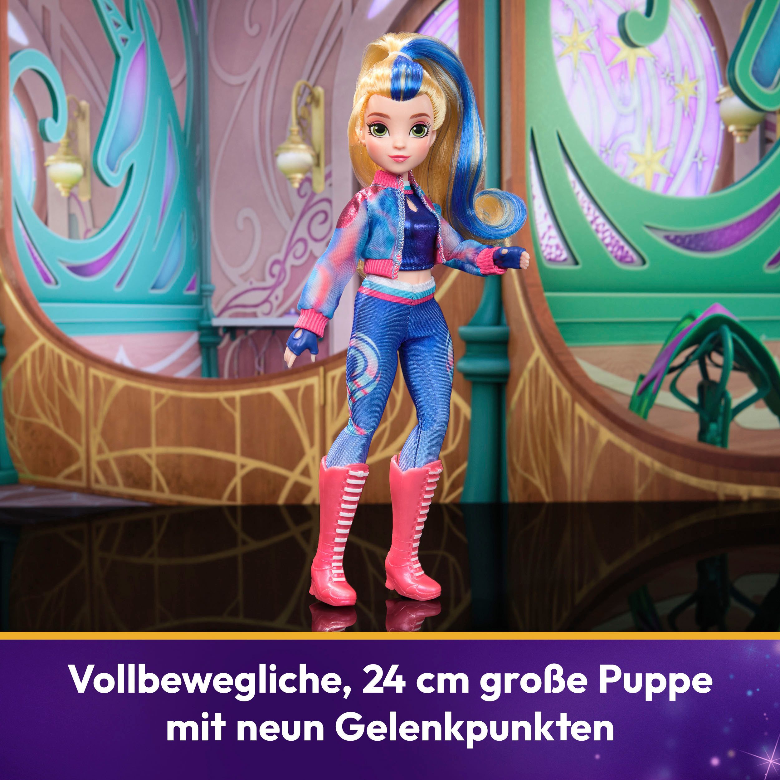 Spin Master Aankleedpop Unicorn Academy - Fashion Doll - Isabel